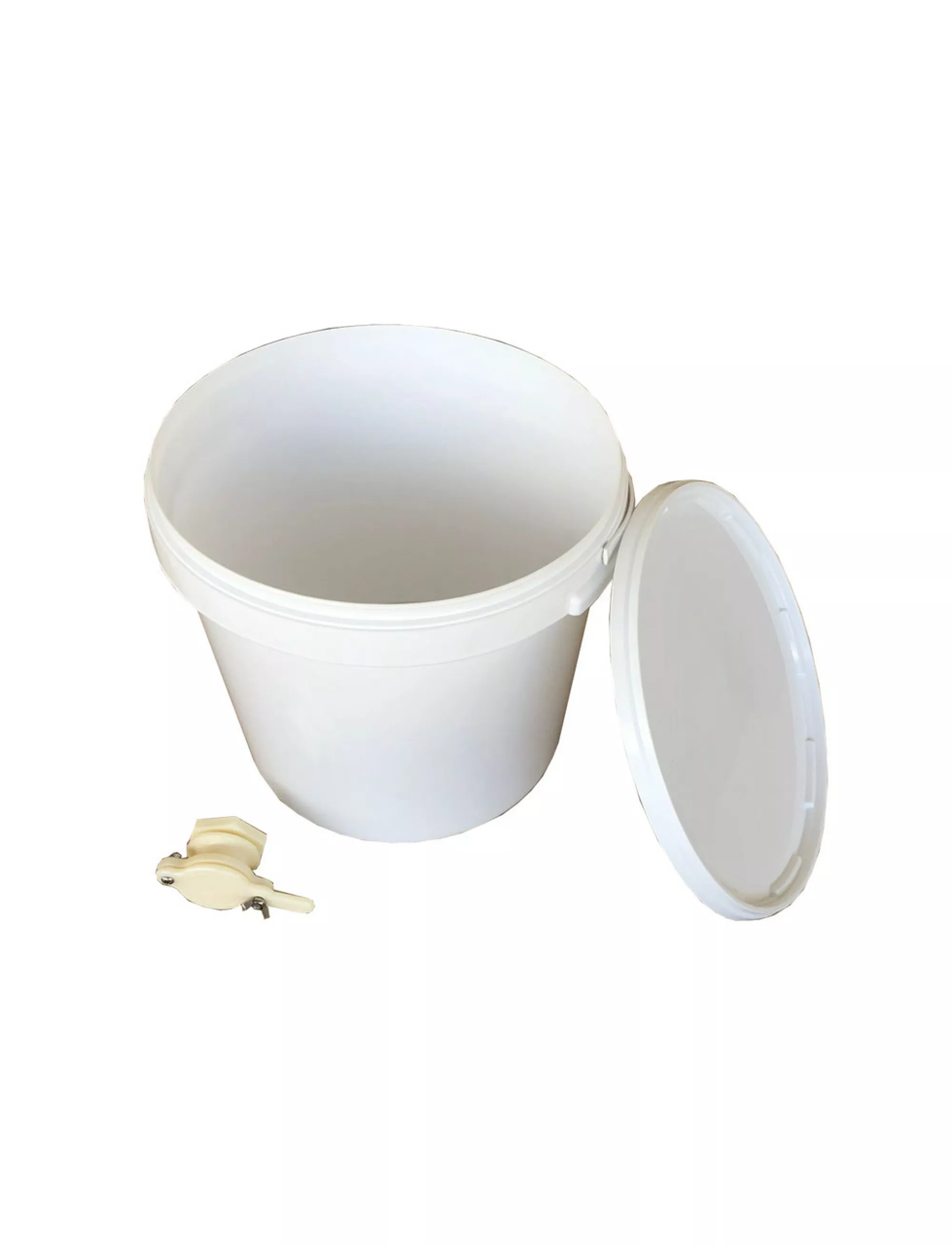 Відро пластикове 20 літрів + пластиковий кран