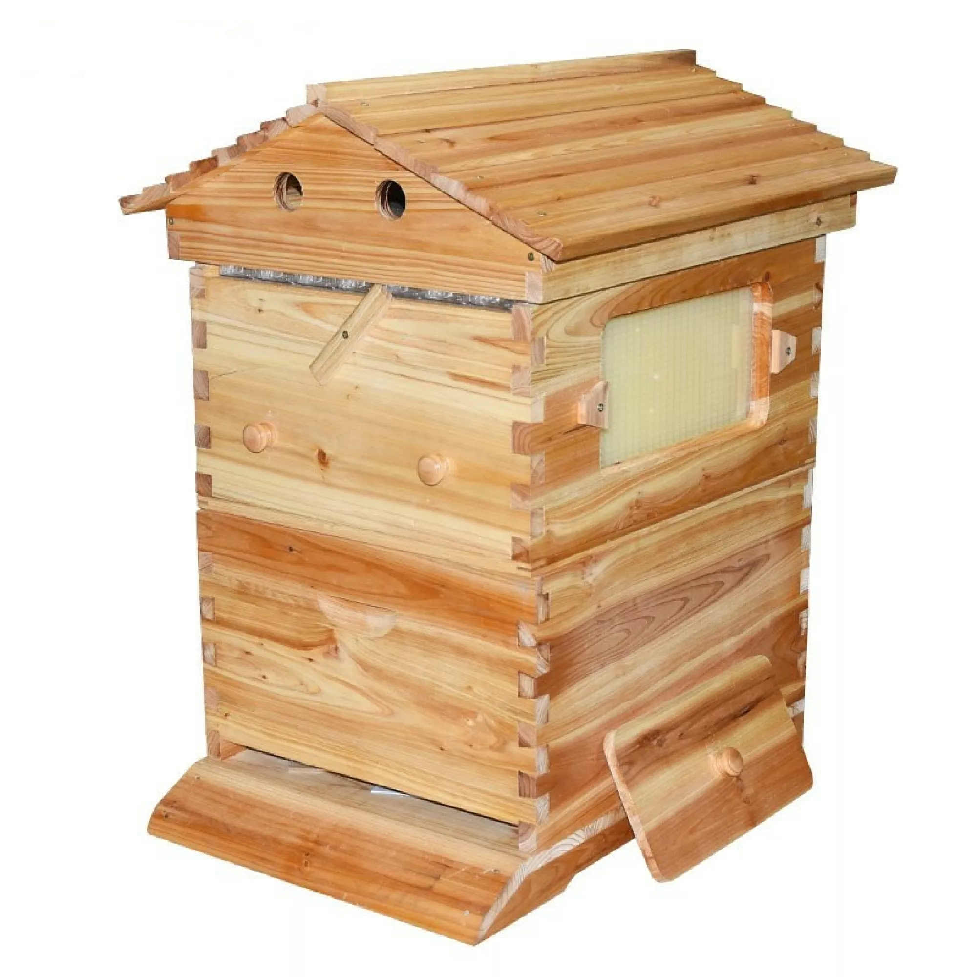 Автоматичний Вулик (2 корпуси + 7 автоматичних рамок + ключ для зливу)