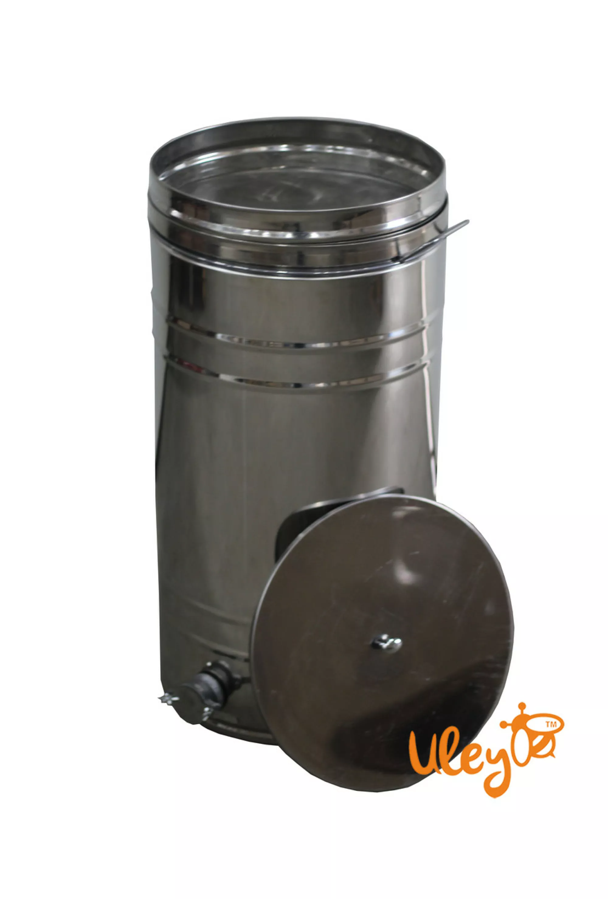 Бак відстійник для меду з нержавіючим фільтром 70 л, (кран нержавіюча сталь)