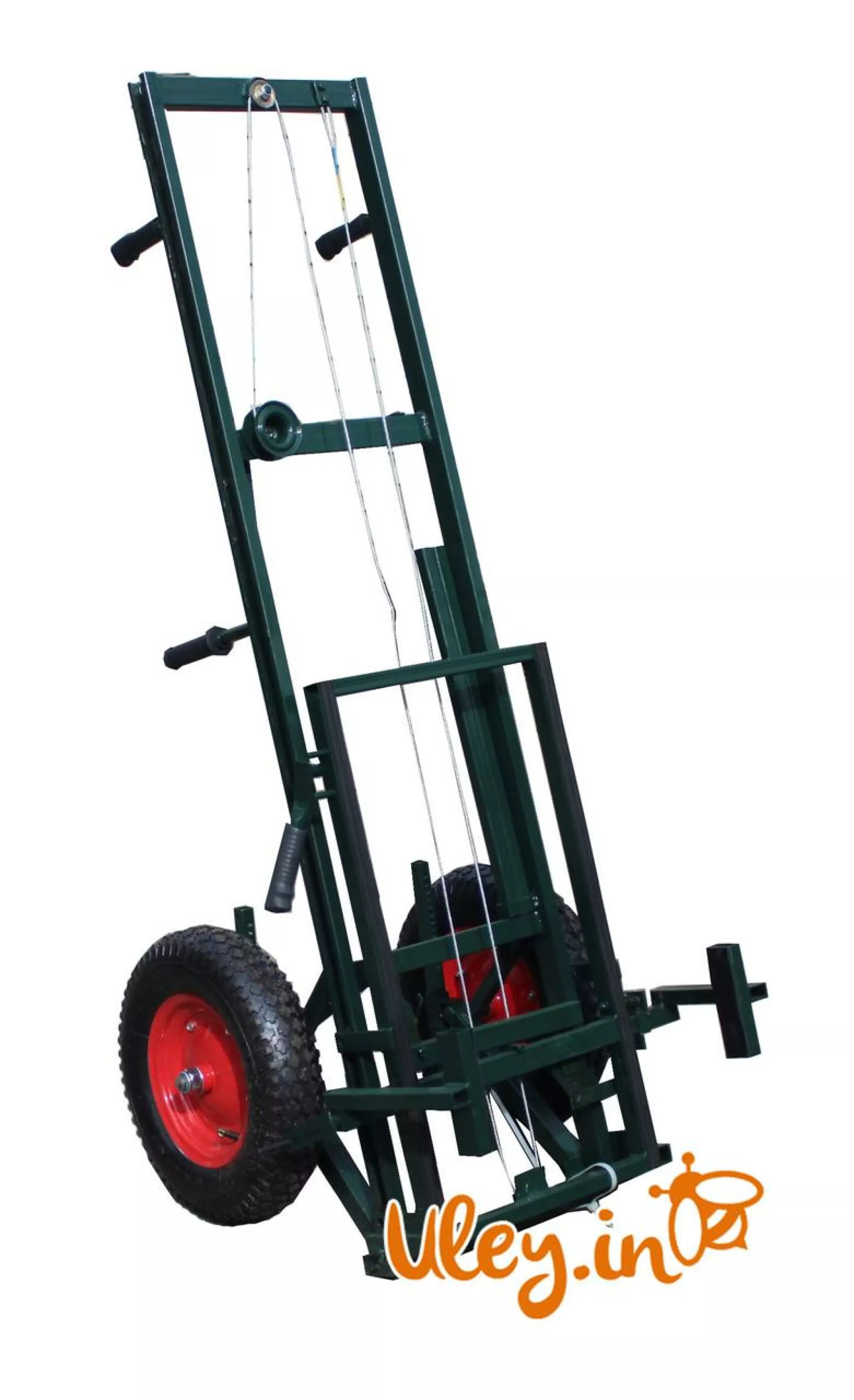 Апилифт "М-1"— пасічна візок-підйомник, посилені колеса з підкачкою