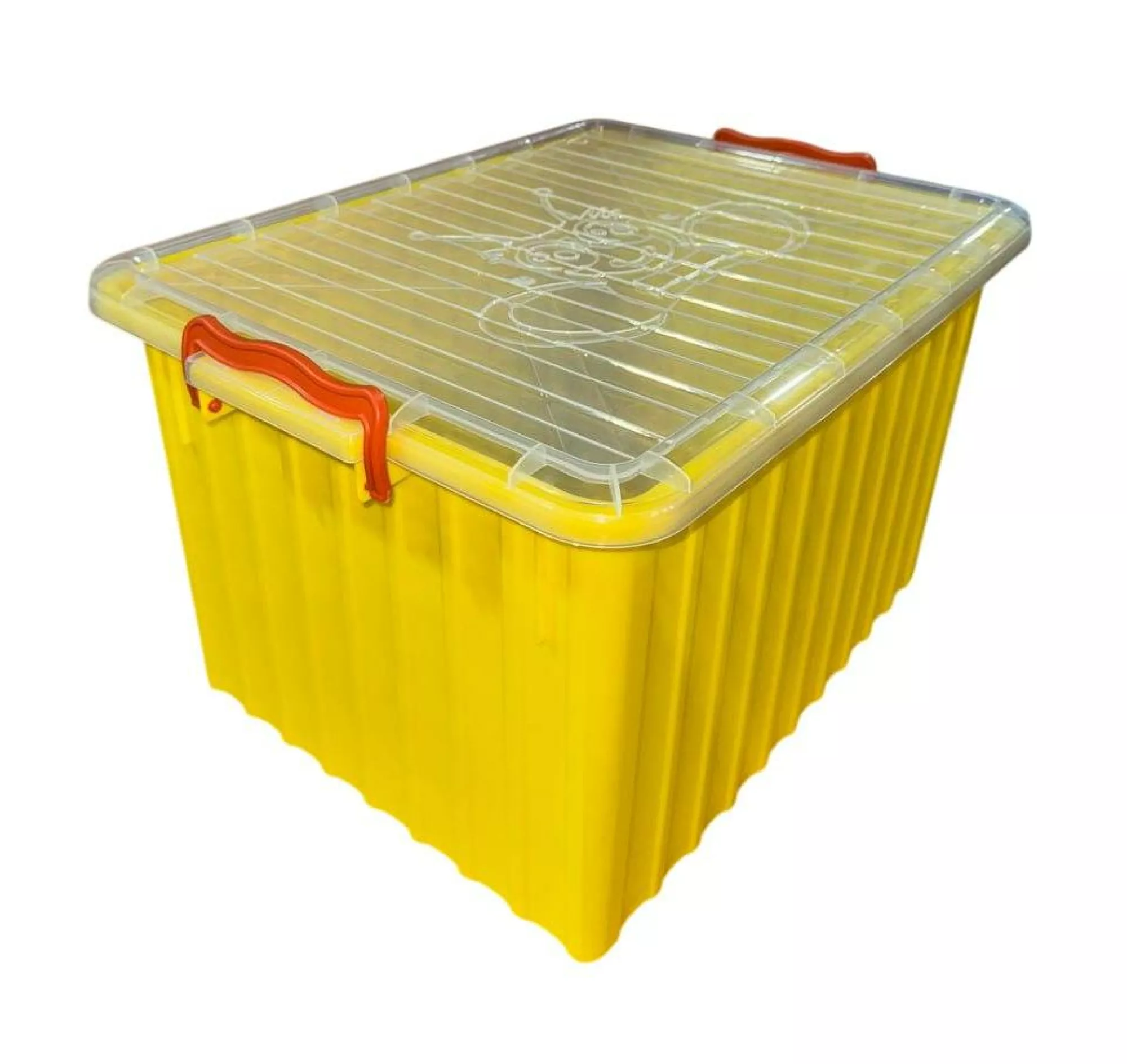 Контейнер “Box” для рамок Дадан (жовтий)