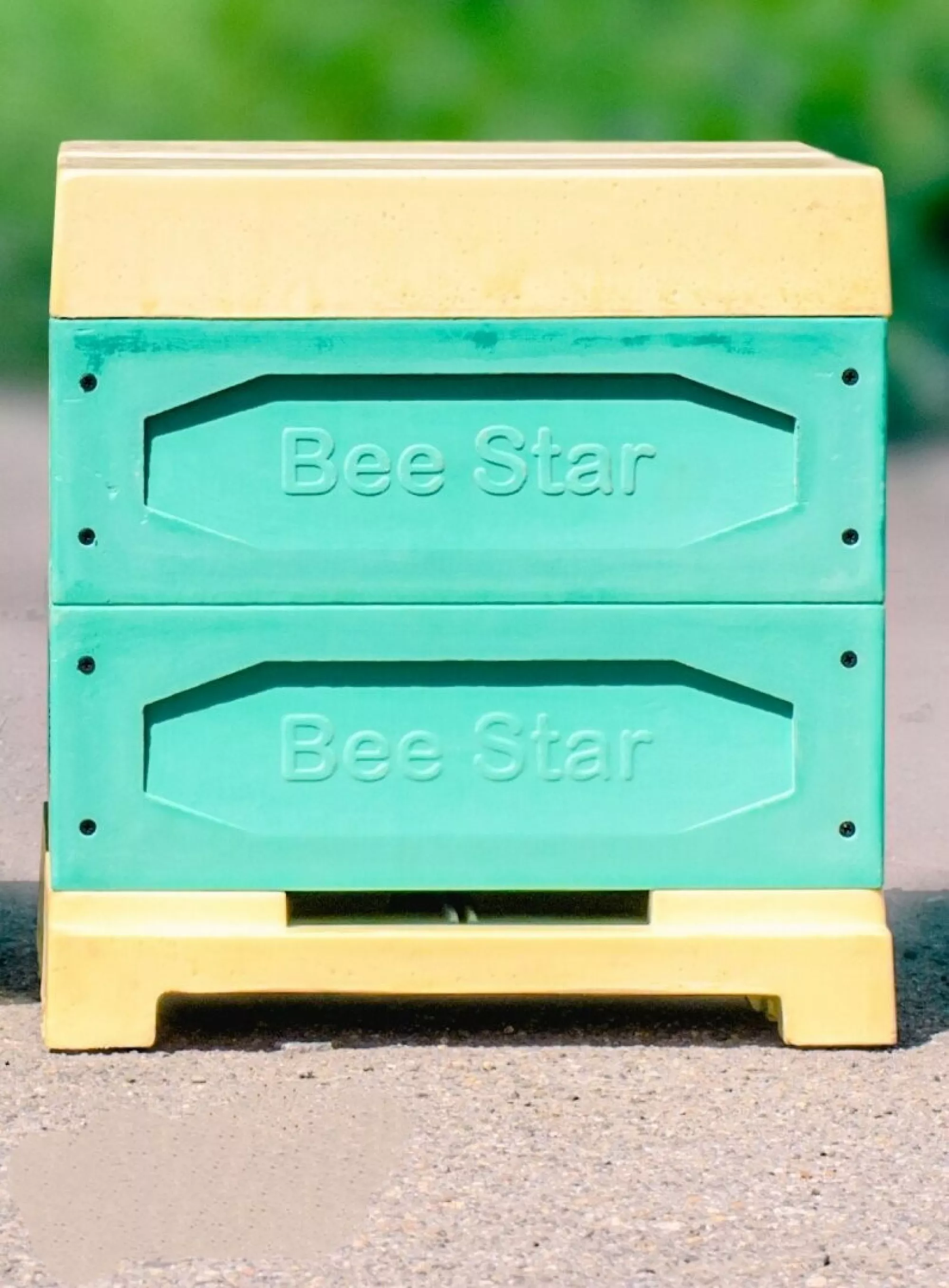 Улей ППУ «BeeStar» (2 магазин на 10 рамок) — кольоровий