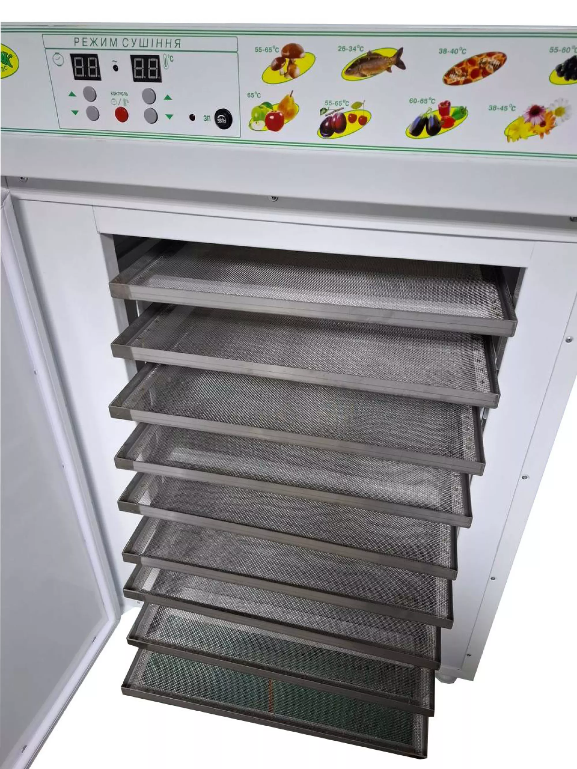 Сушарка Садочок. Модель “С-2M” (9 нерж. лотків для пилку)