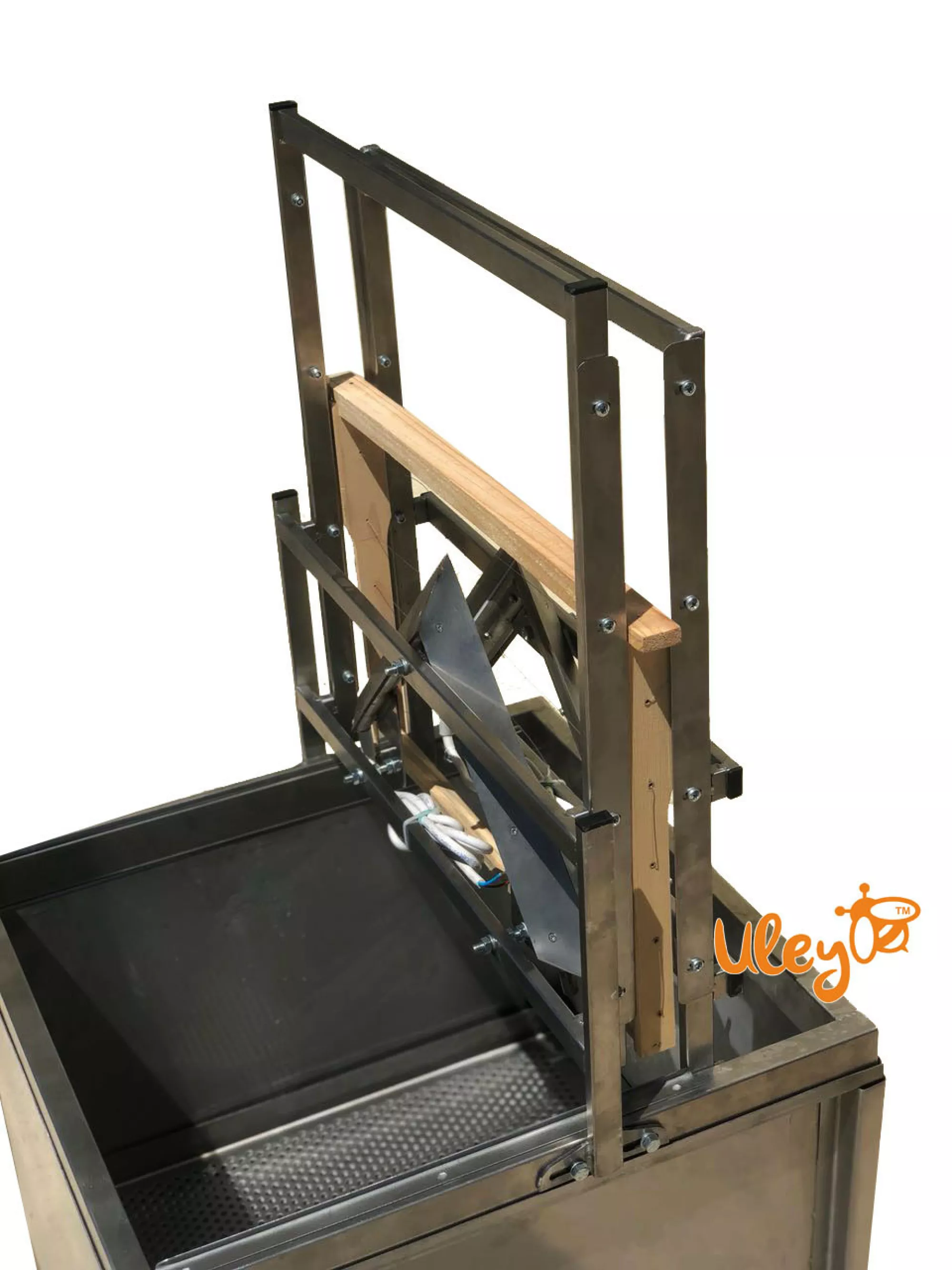 Верстат для розпечатування стільників із бункером (механічний)