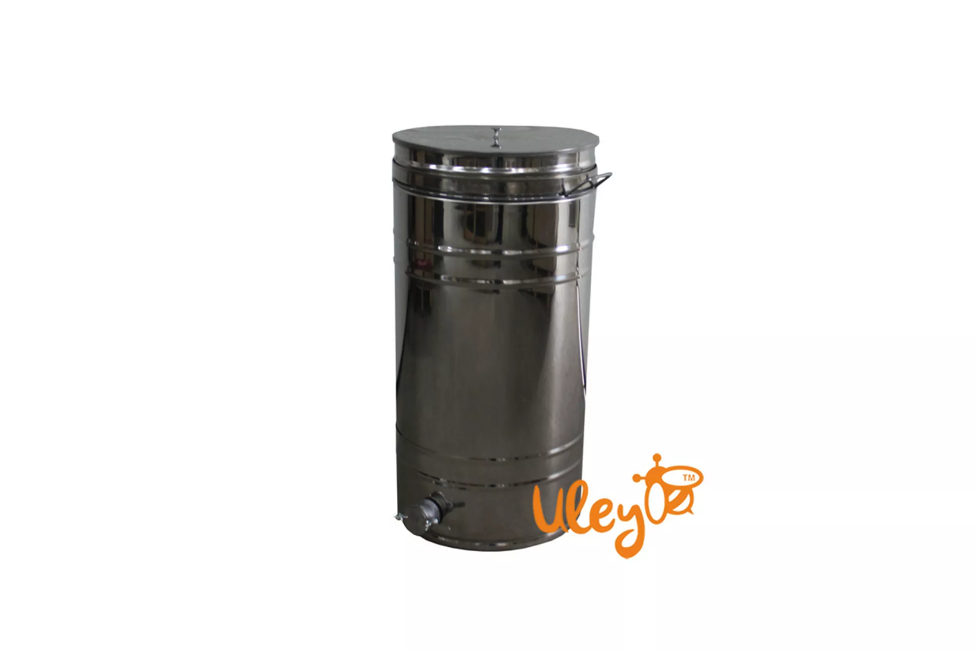 Бак відстійник для меду з нержавіючим фільтром 70 л, (кран нержавіюча сталь)