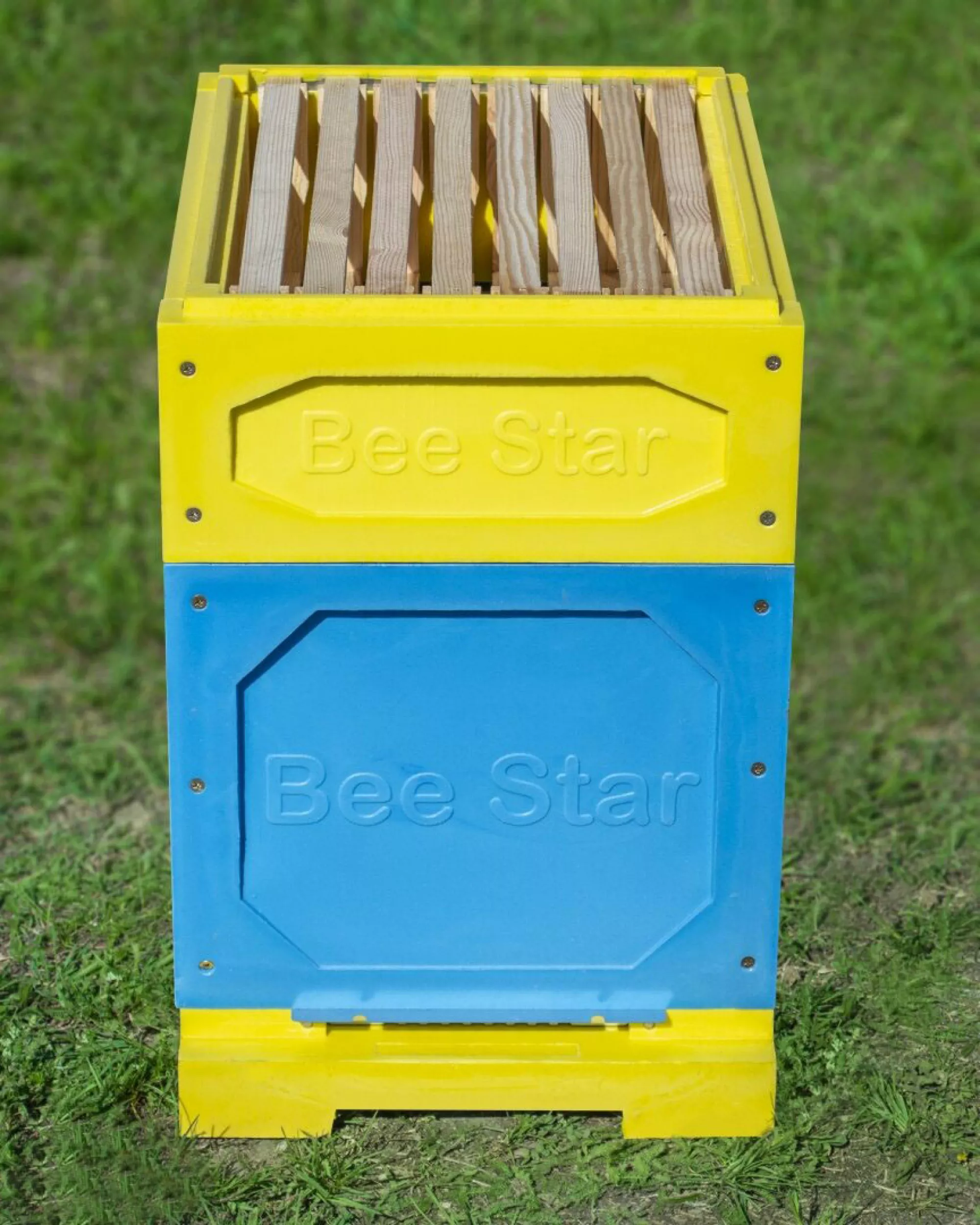 Вулик ППУ “BeeStar” 8 рамок Дадан+магазин або 12 Українських рамок – кольоровий