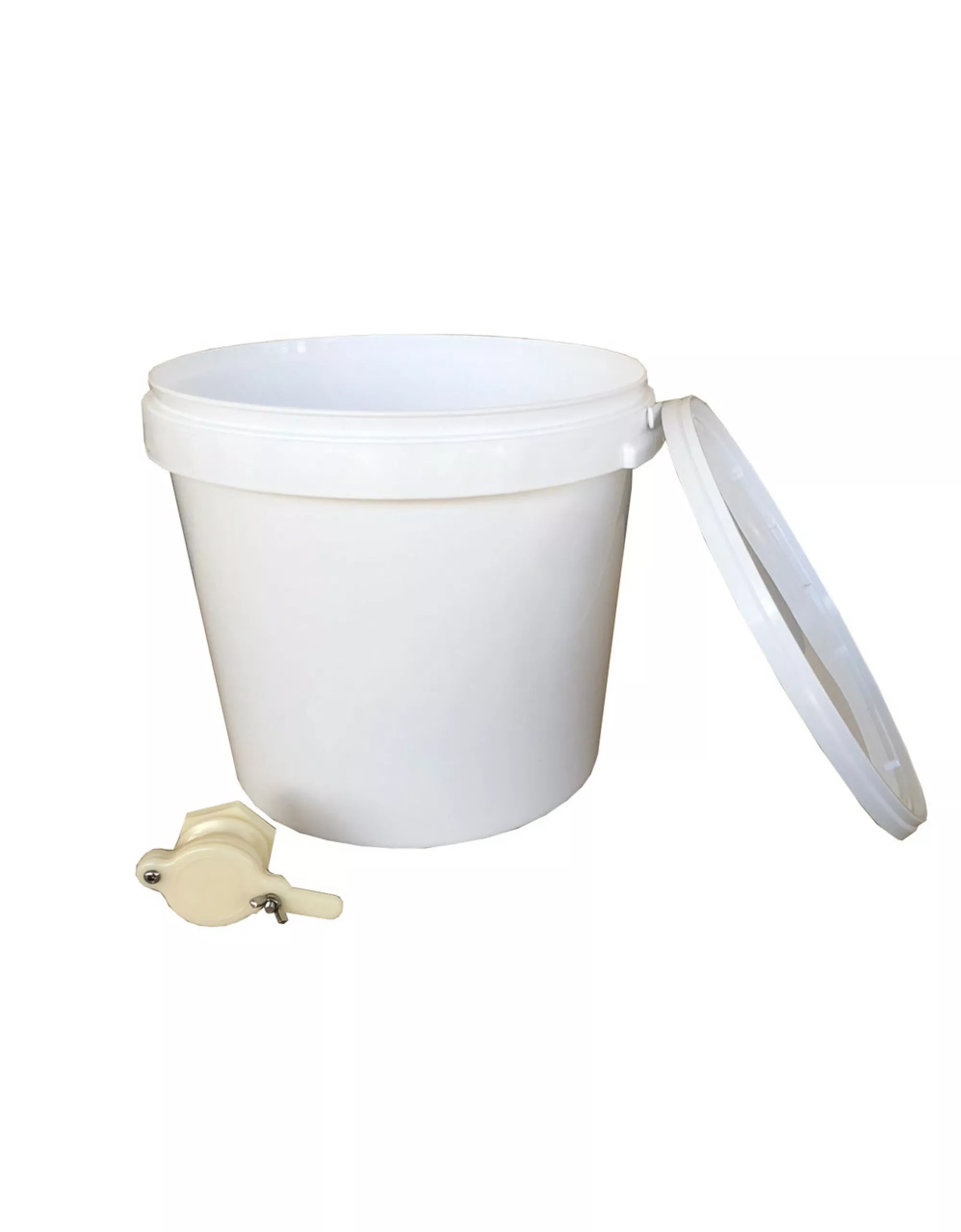 Відро пластикове 20 літрів + пластиковий кран