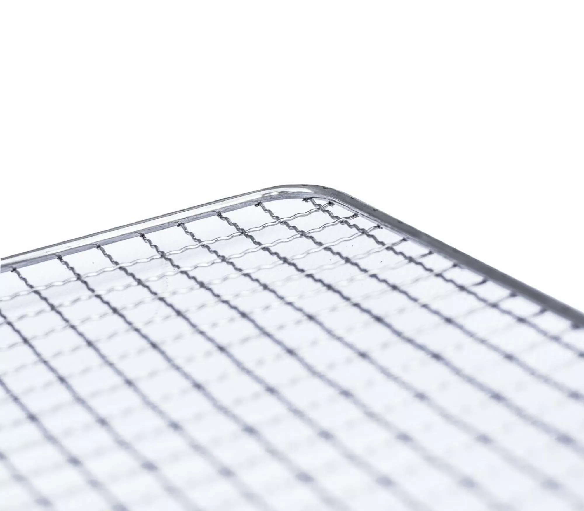 Лоток із харчової нержавіючої сталі БЕЗ бортиків (500х500 мм).