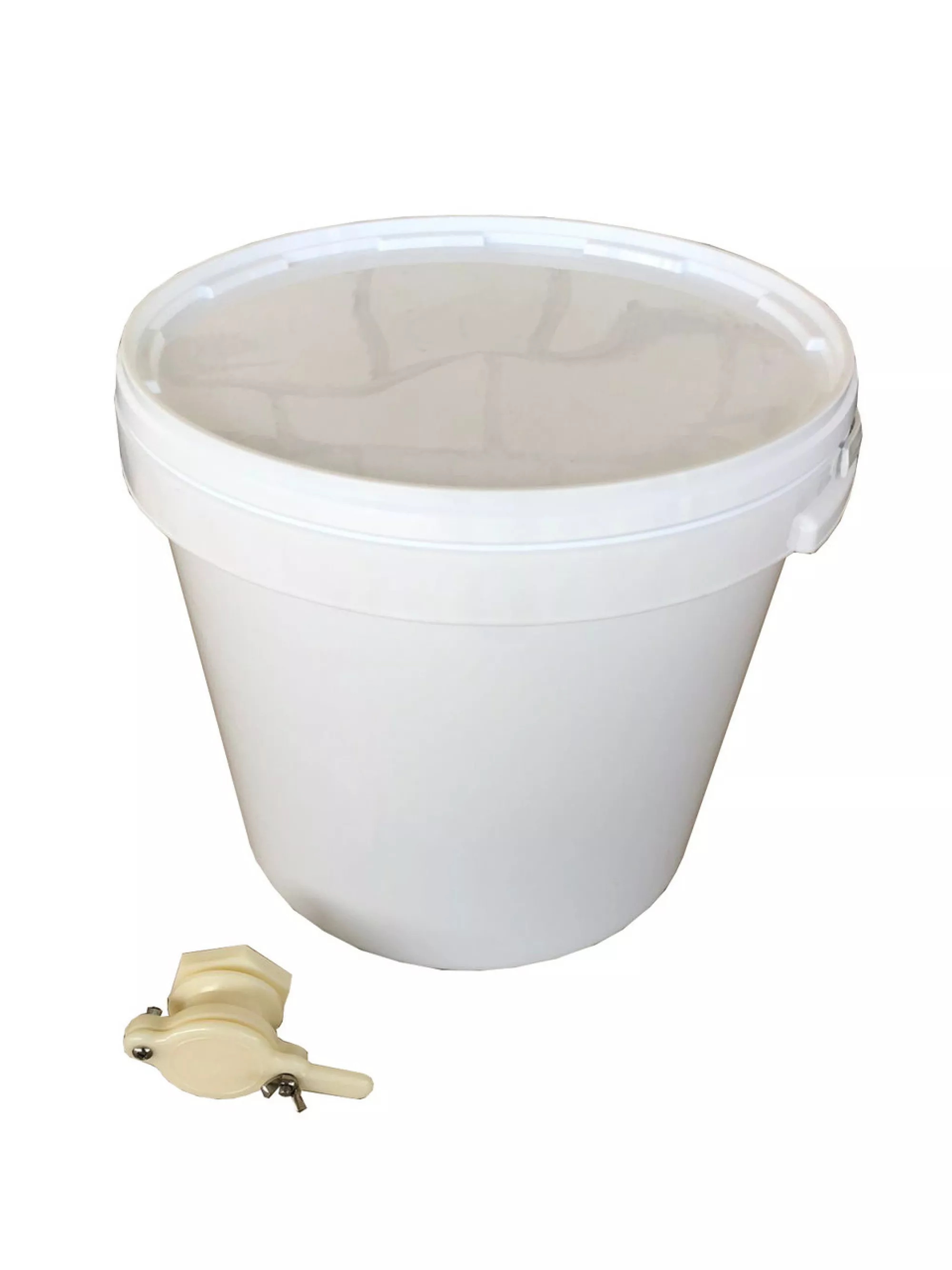 Відро пластикове 20 літрів + пластиковий кран