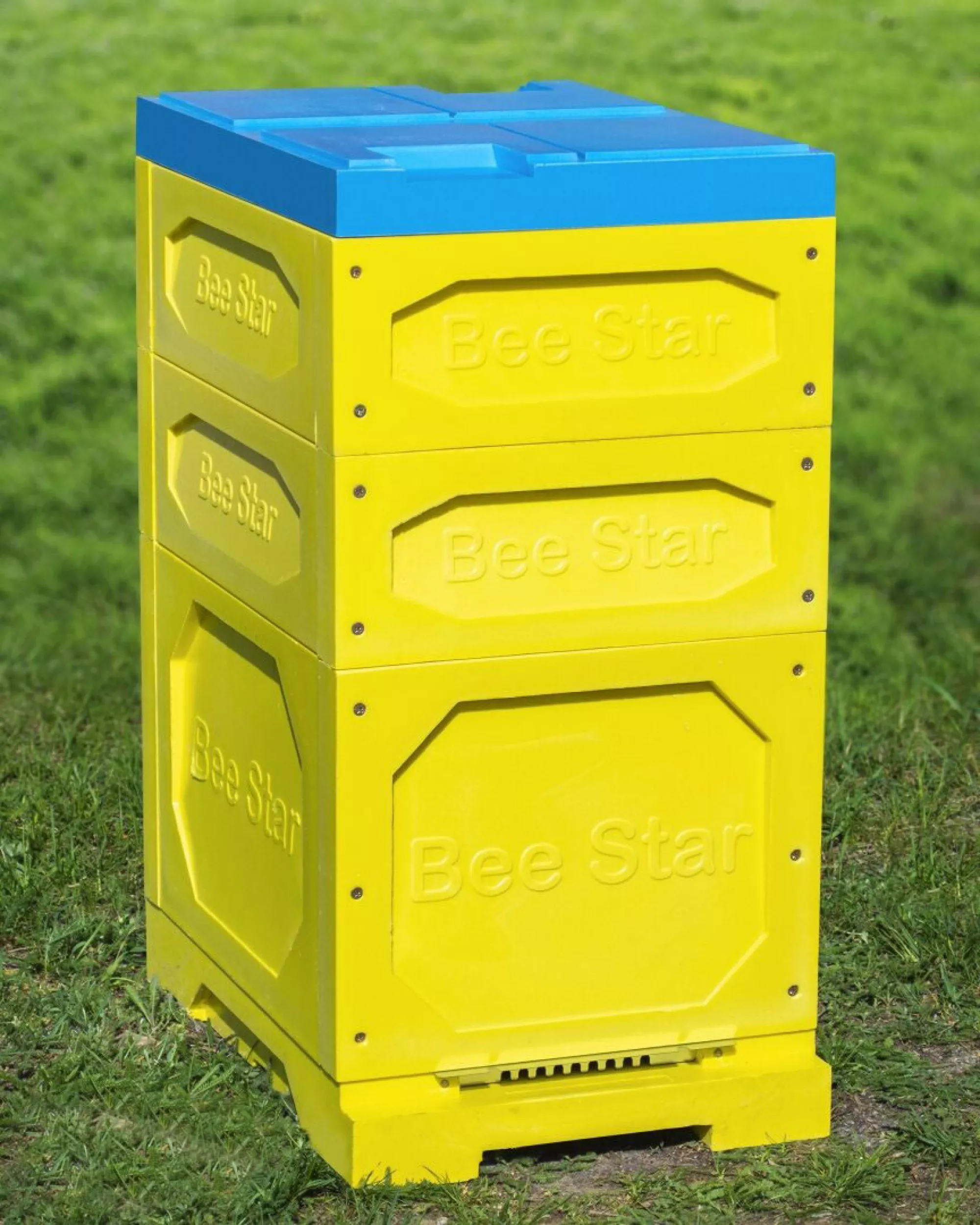 Вулик ППУ “BeeStar” (1 корпус Дадан 300 мм + 2 магазини на 8 рамок) – кольоровий
