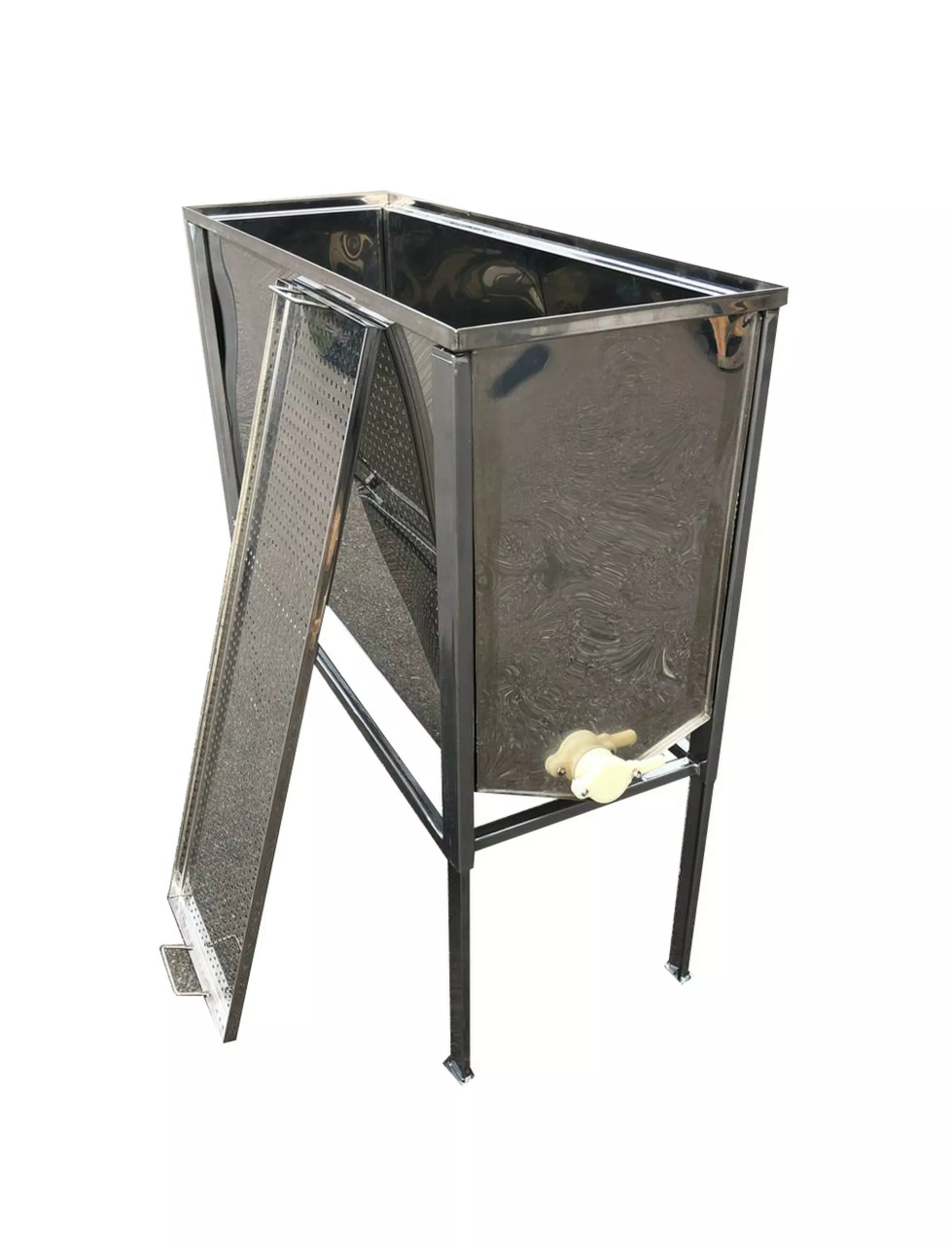 Стіл для розпечатування сот -1 метр, під Українську рамку – пластиковий кран