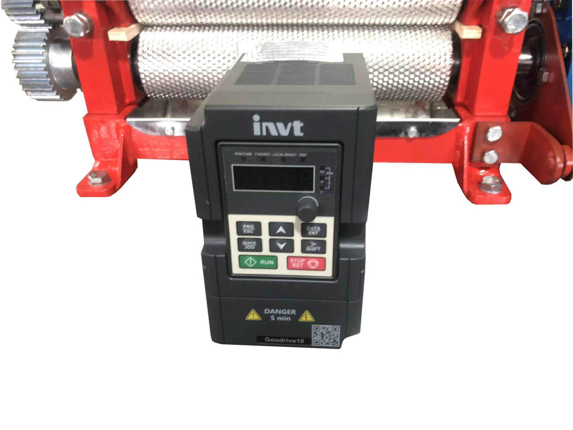 Вальці гравіровані великі з електроприводом