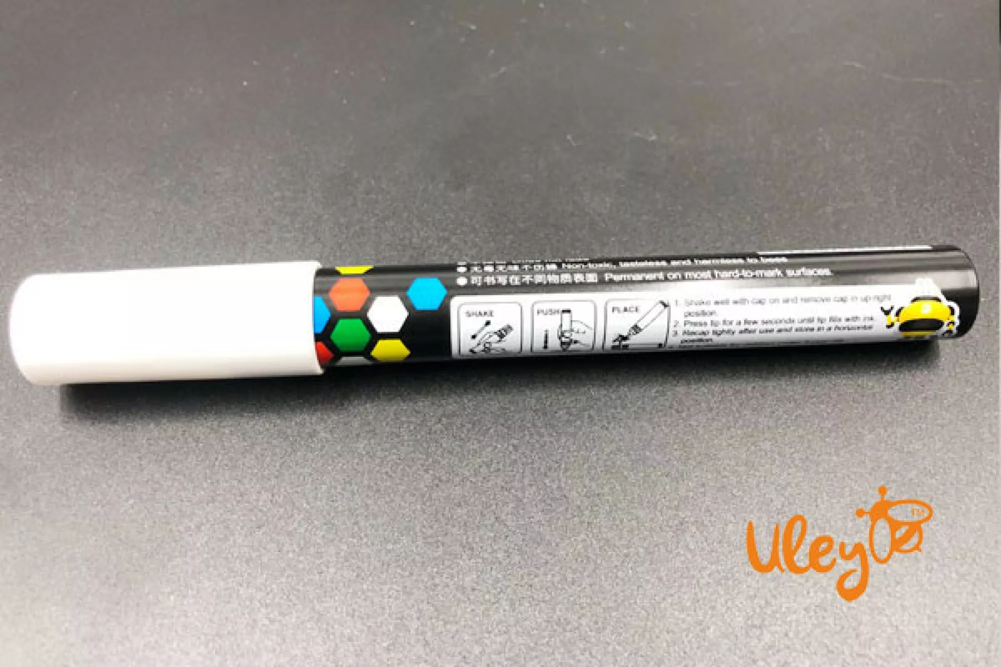 Квін Маркер. БІЛИЙ 2026, 2031р. Для мітки маток (аналог Posca)