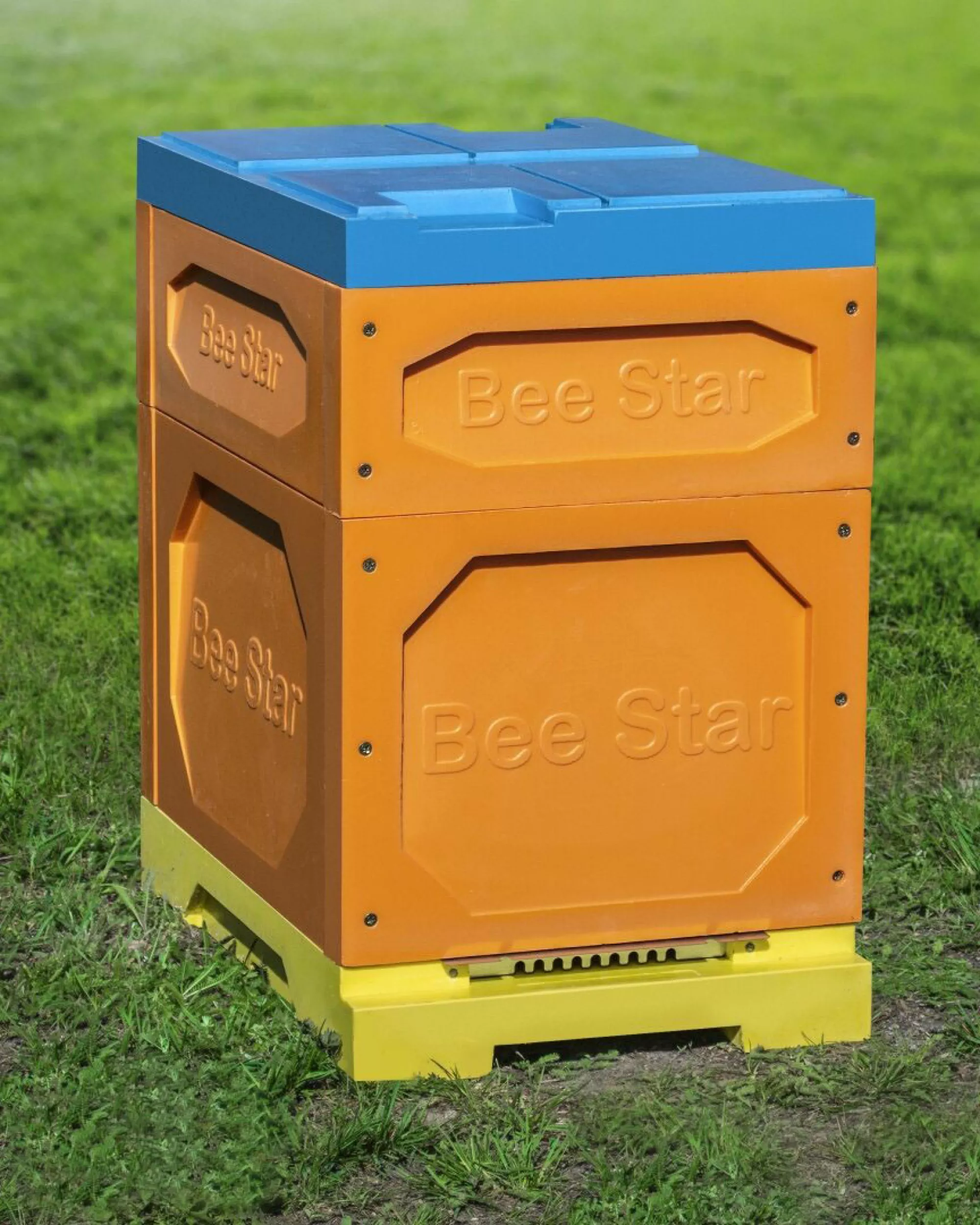 Вулик ППУ “BeeStar” 8 рамок Дадан+магазин або 12 Українських рамок – кольоровий