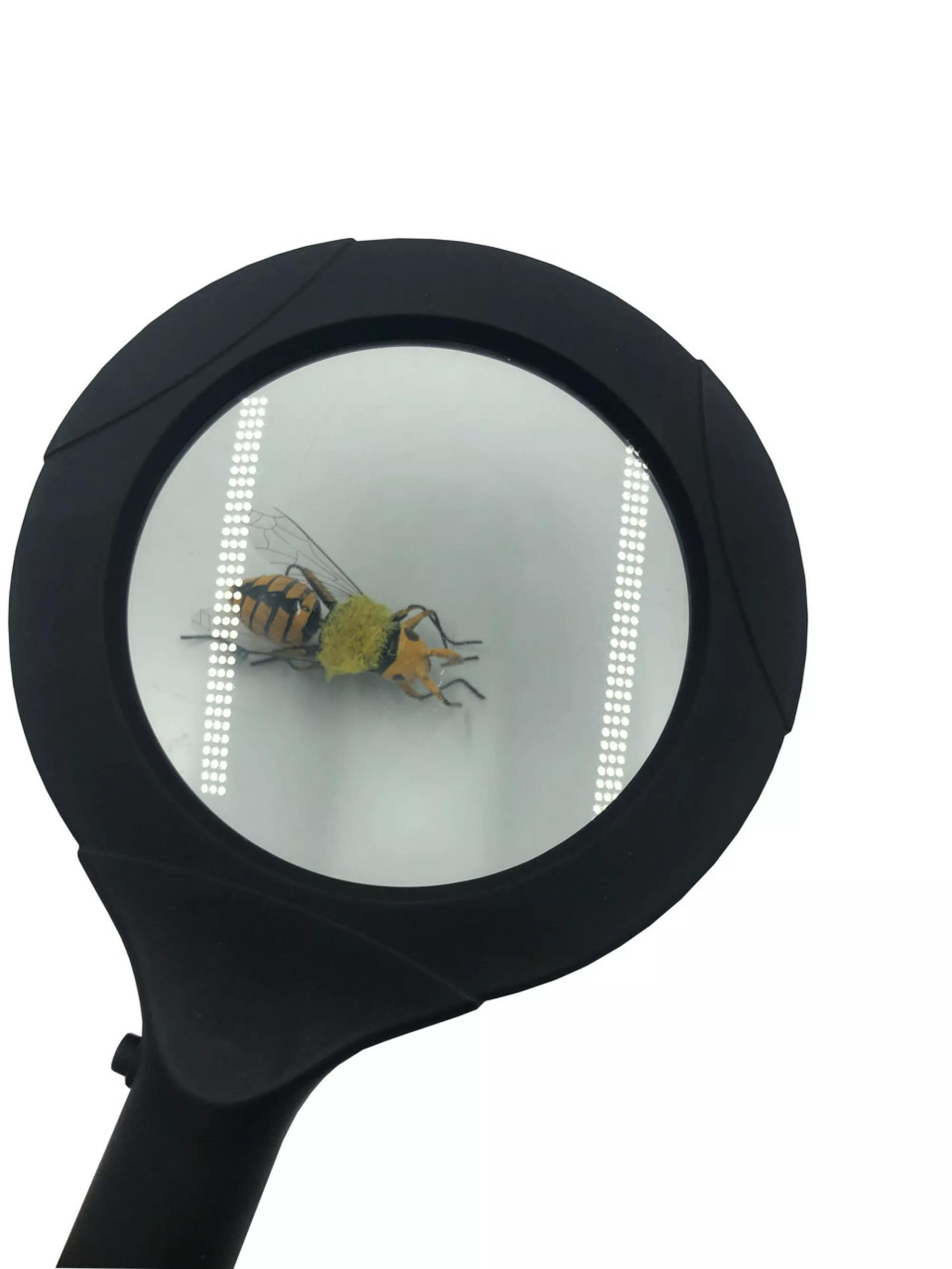 Лупа Бджолода ручна з потрійною LED-підсвіткою