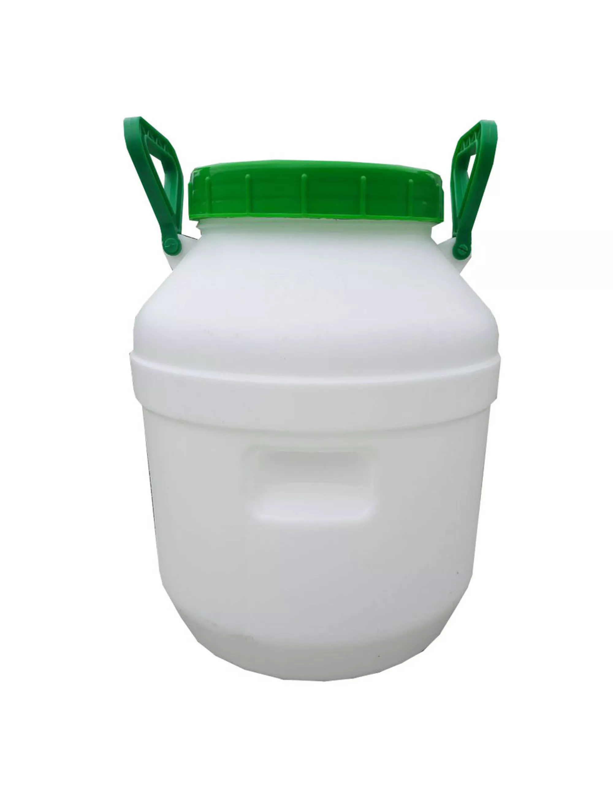 Бідон харчової пластмасовий, 50 л. Горловина 220 мм. (сертифіковані)