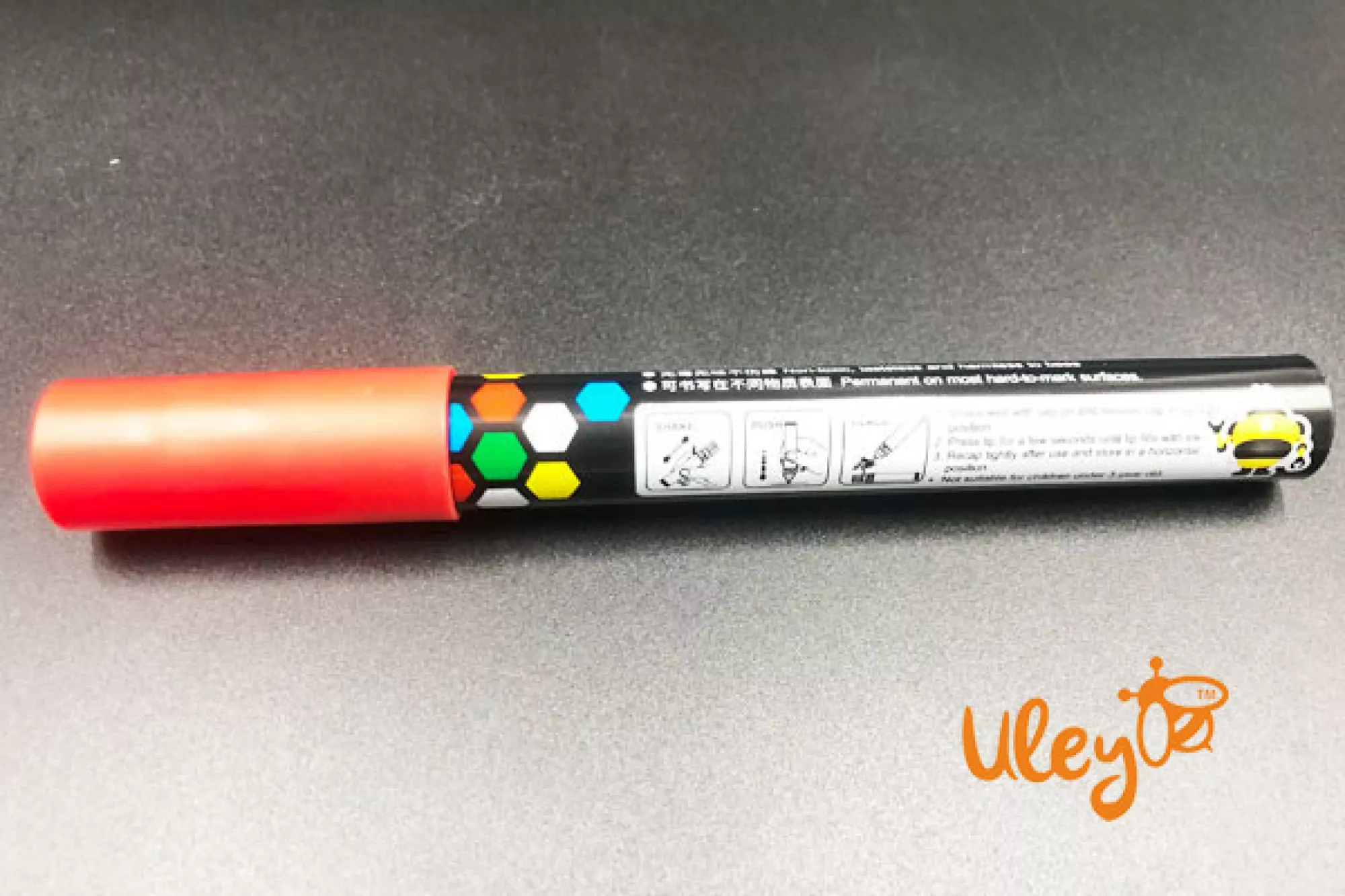 Квін Маркер. ЧЕРВОНИЙ 2023, 2028г. Для мітки маток (аналог Posca)