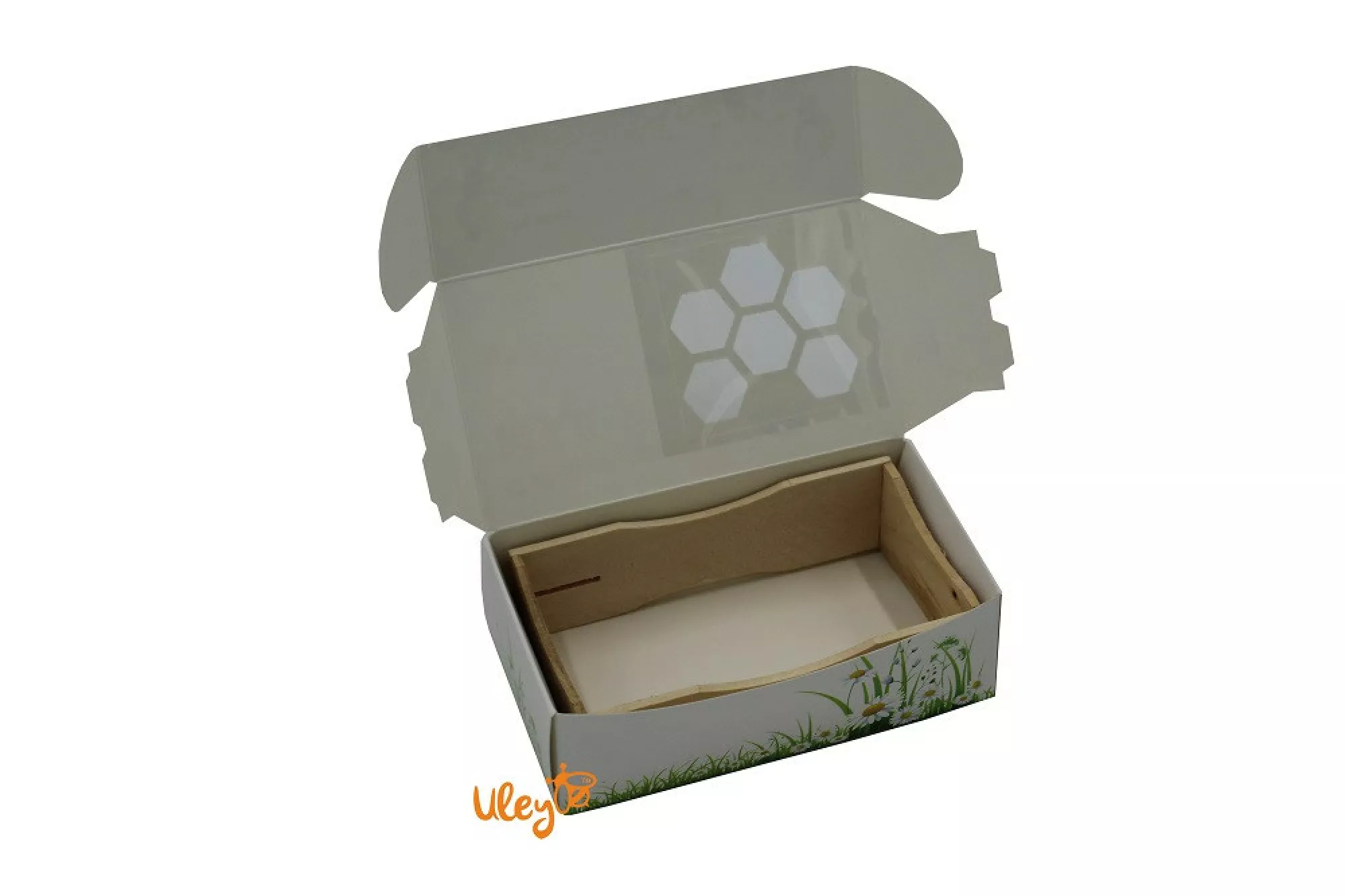 Коробки для Сотового меду з міні рамками комплект — 50шт.