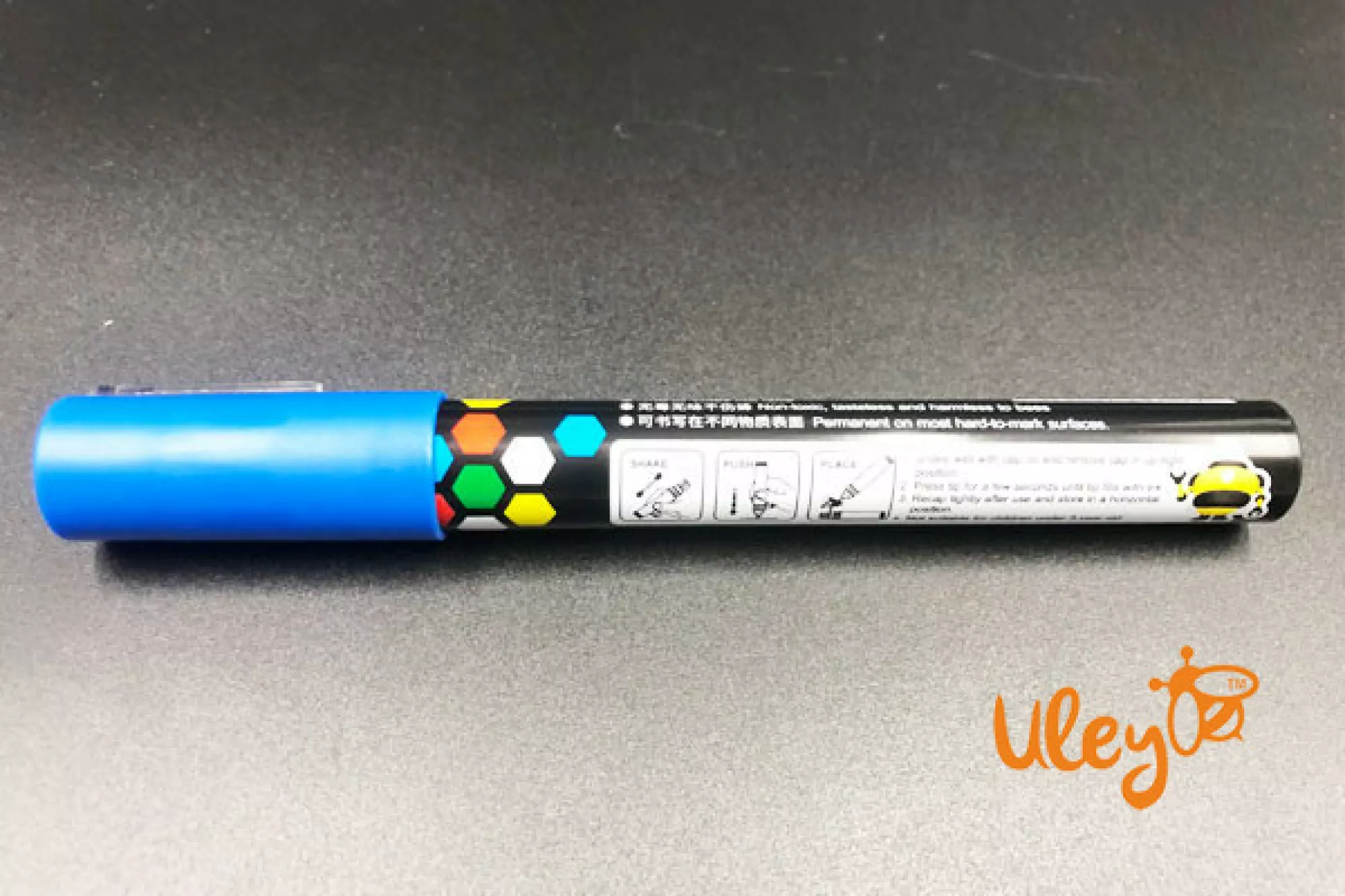 Квін Маркер. СИНІЙ 2025, 2030р. Для мітки маток (аналог Posca)