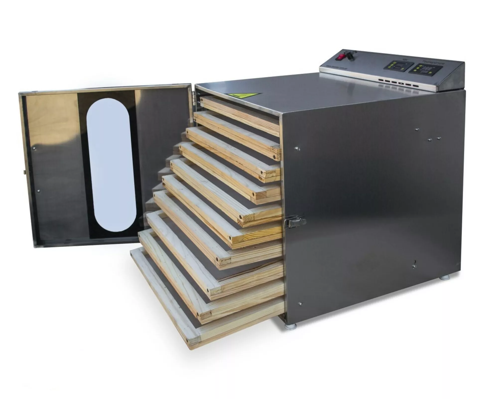 Лоток для пилку дерев’яний з поліамідною сіткою (500х500 мм).