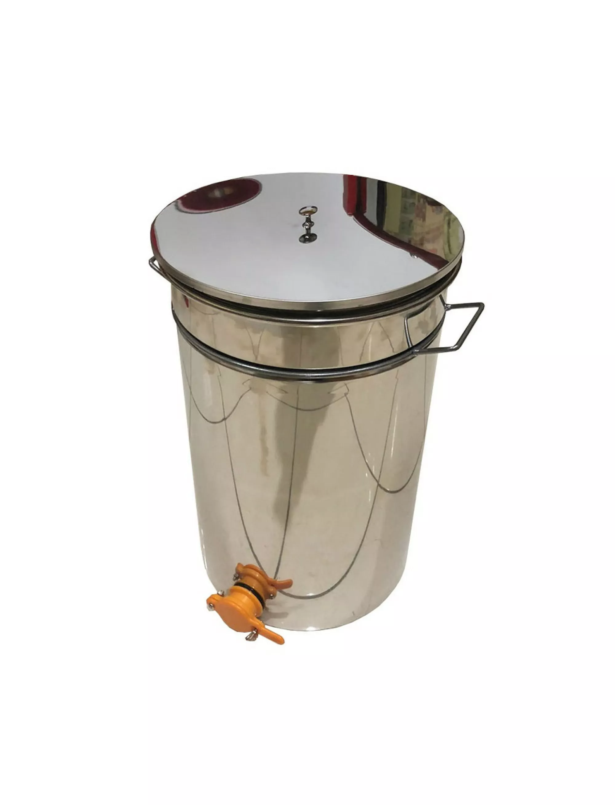 Бак відстійник для меду з нержавіючим фільтром 35 л