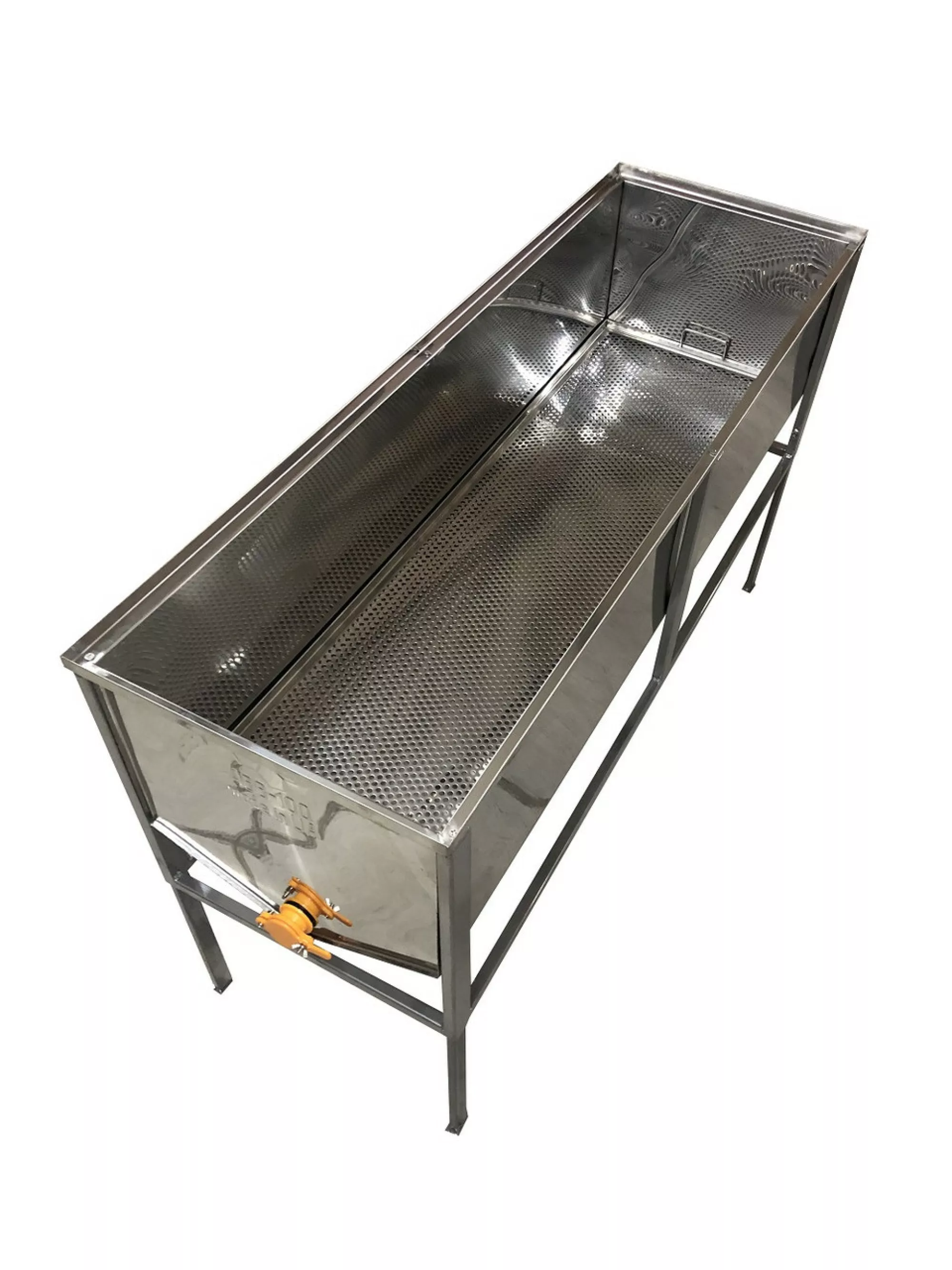 Стіл для розпечатки сот (FB плоский кошик) - 1,5 метра - пластиковий кран