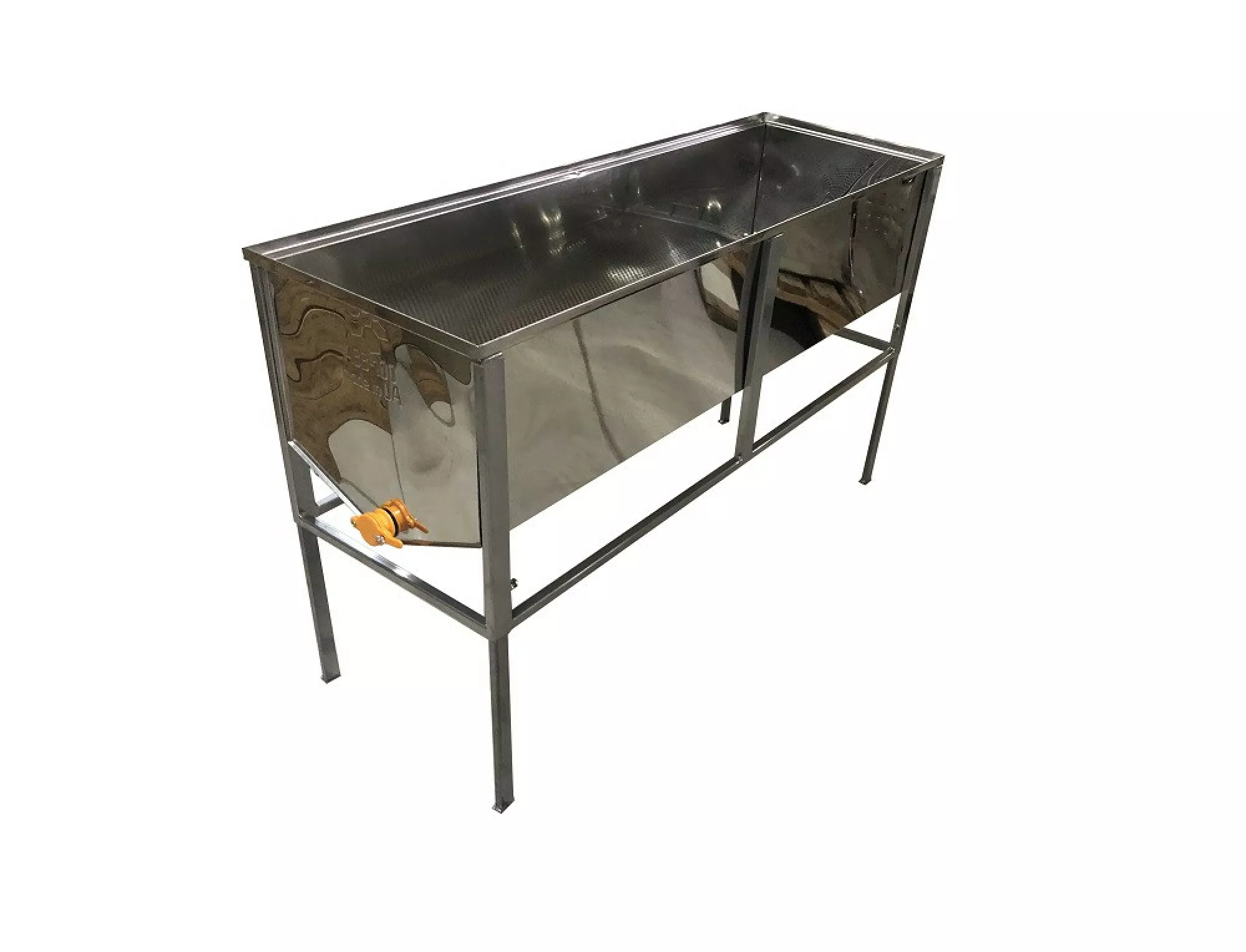 Стіл для розпечатки сот (FB плоский кошик) - 1,5 метра - пластиковий кран