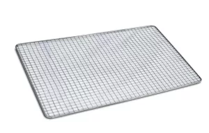 Лоток із харчової нержавіючої сталі без бортиків (360х450мм). Для сушильної шафи міні