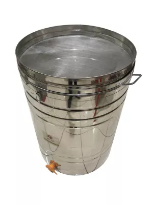 Бак відстійник для меду з нержавіючим фільтром 250 л