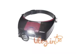 Лупа Бджоляра налобні, з LED підсвічуванням