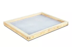 Лоток для пилку, дерев’яний із поліамідною сіткою (360х450мм). Для сушильної шафи міні