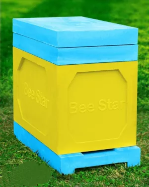 Вулик ППУ “BeeStar” (1 корпус Дадан 300 мм + годівниця на 6 рамок) – кольоровий