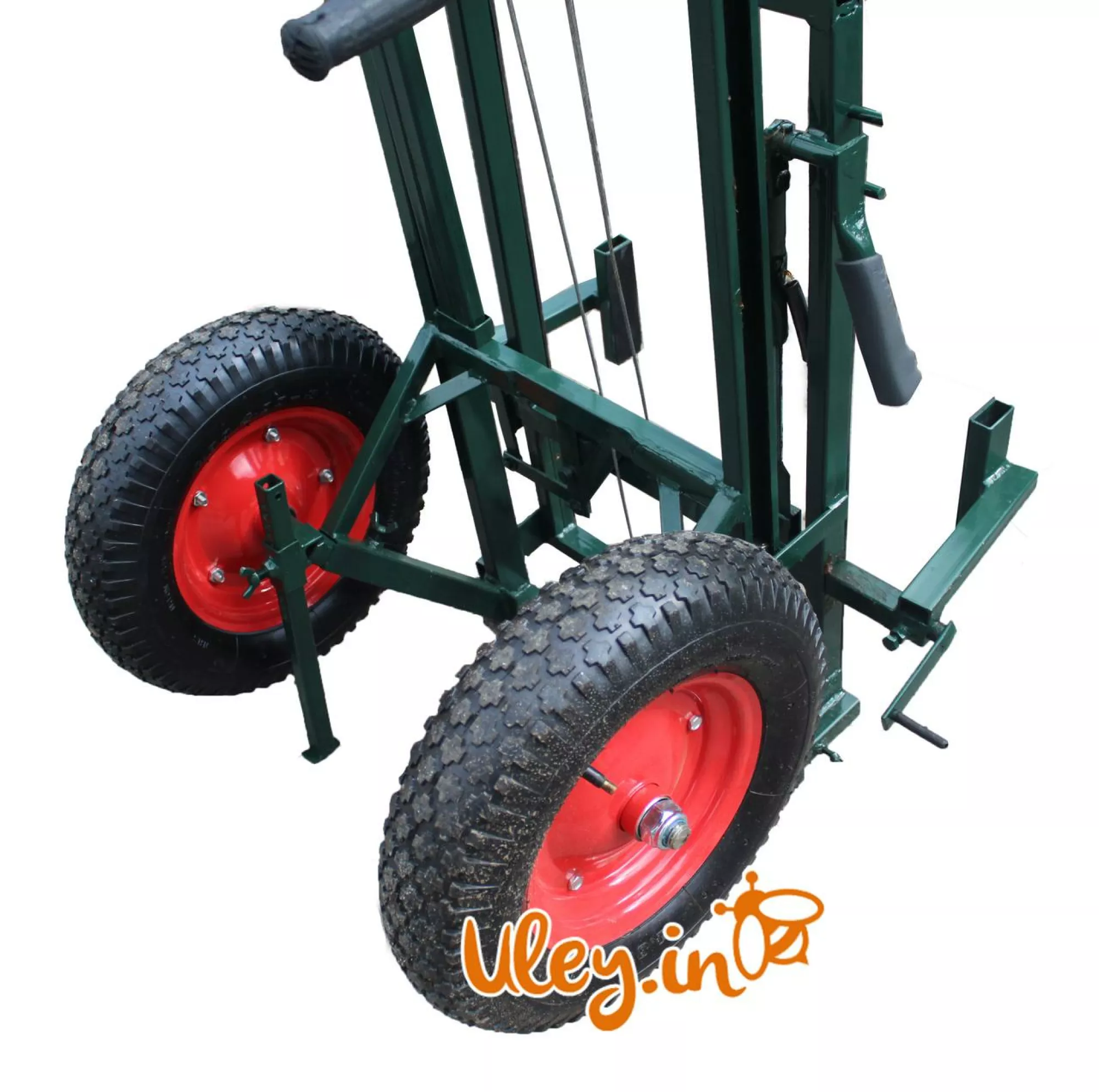Апилифт "М-1"— пасічна візок-підйомник, посилені колеса з підкачкою