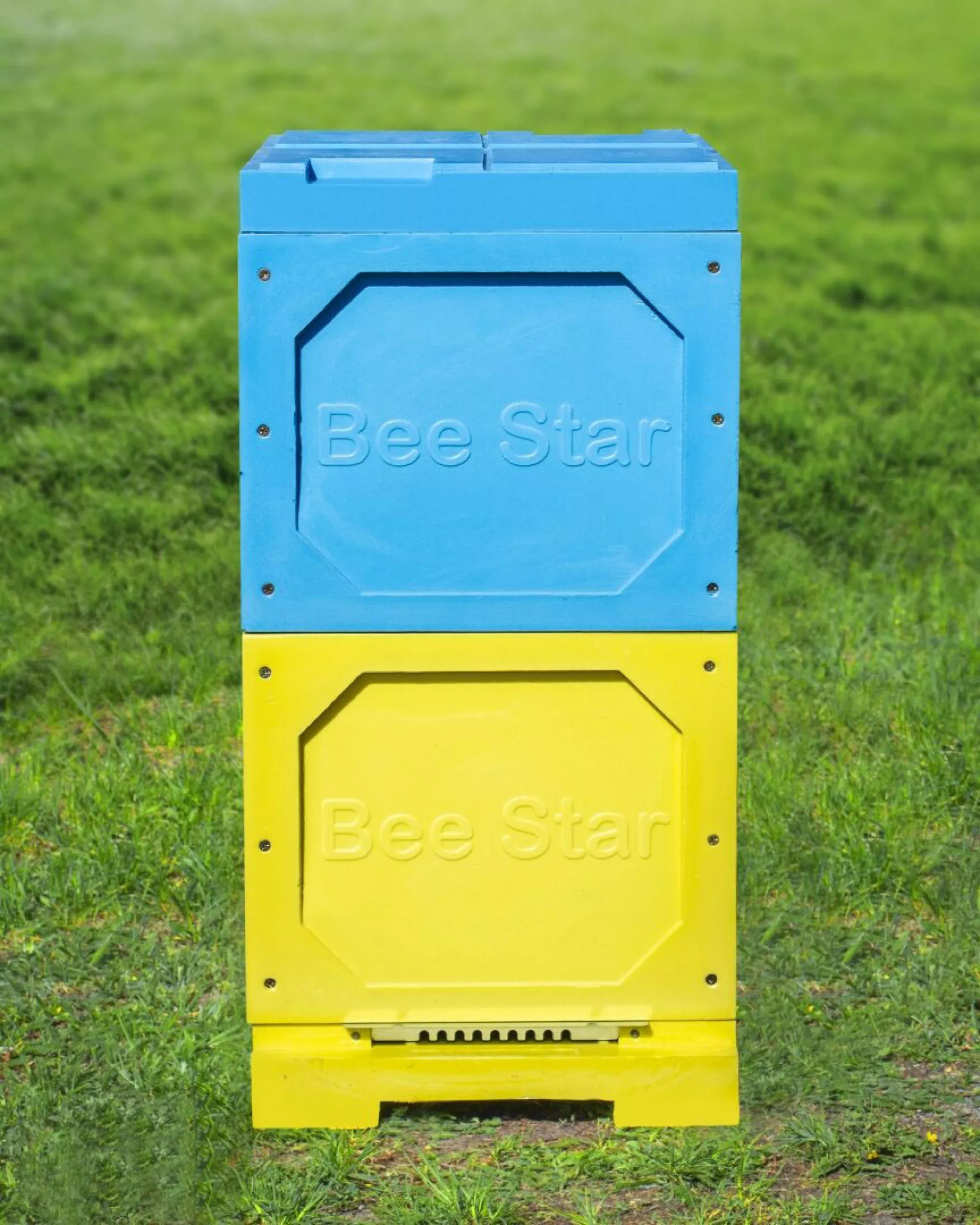 Вулик ППУ “BeeStar” 8 рамок 2 корпуси Дадан – кольоровий