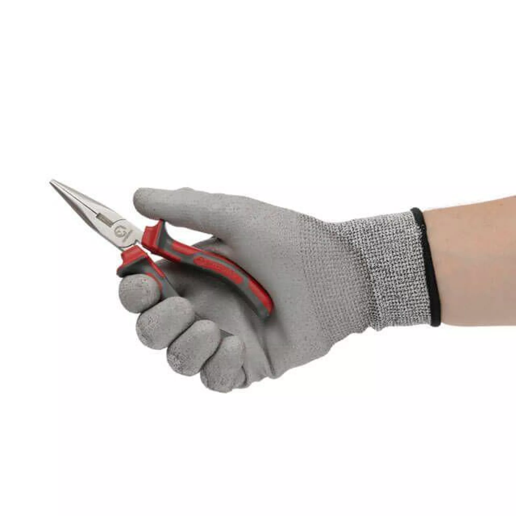 Довгогубці прямі 160мм, С55 INTERTOOL HT-0127