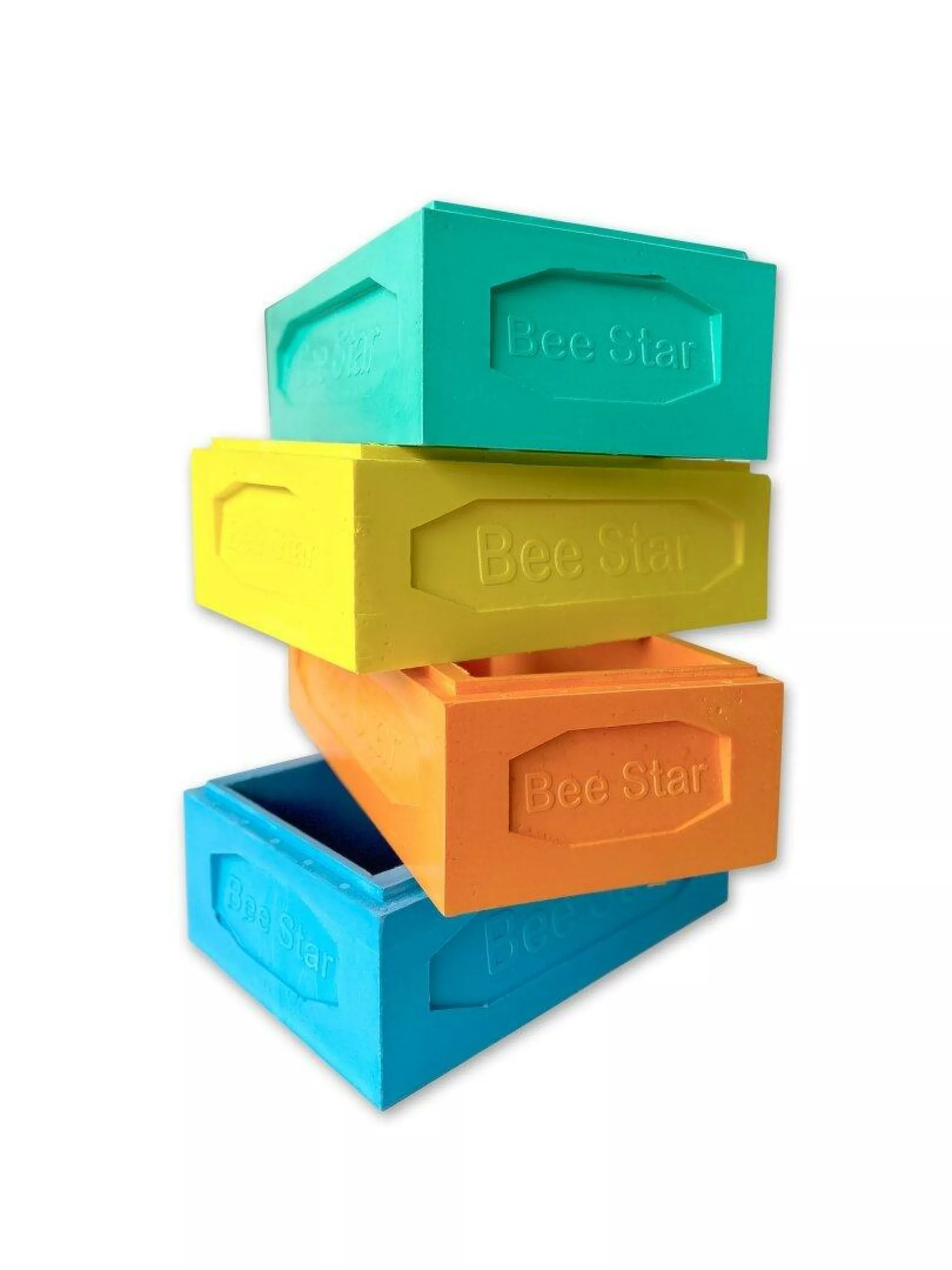 Магазин ППУ “BeeStar” на 6 рамковий Вулик – кольоровий