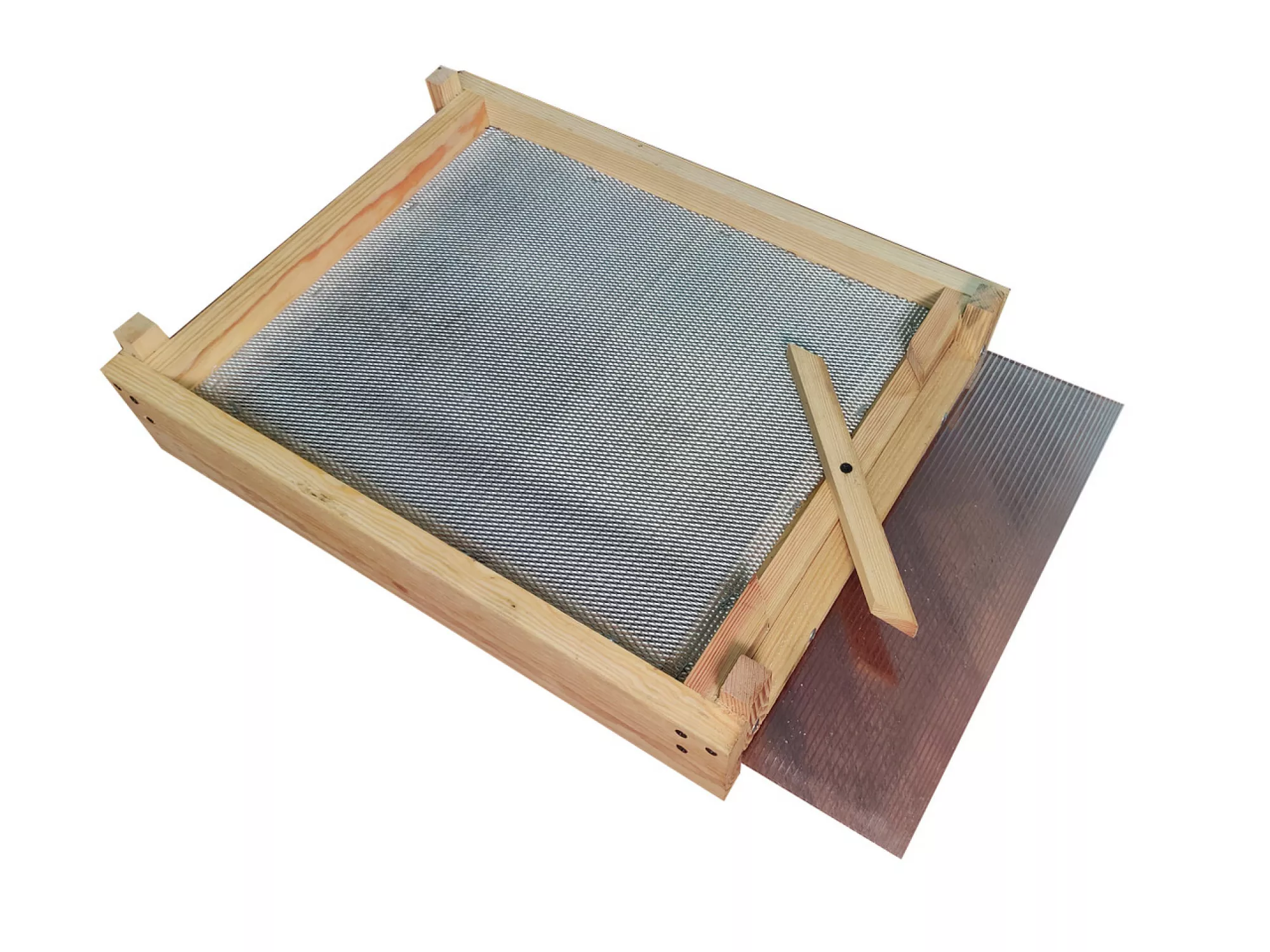 Вулик рогатий багатокорпусний, на 10 рамок, проварений у харчовому парафіні, на рамку 230