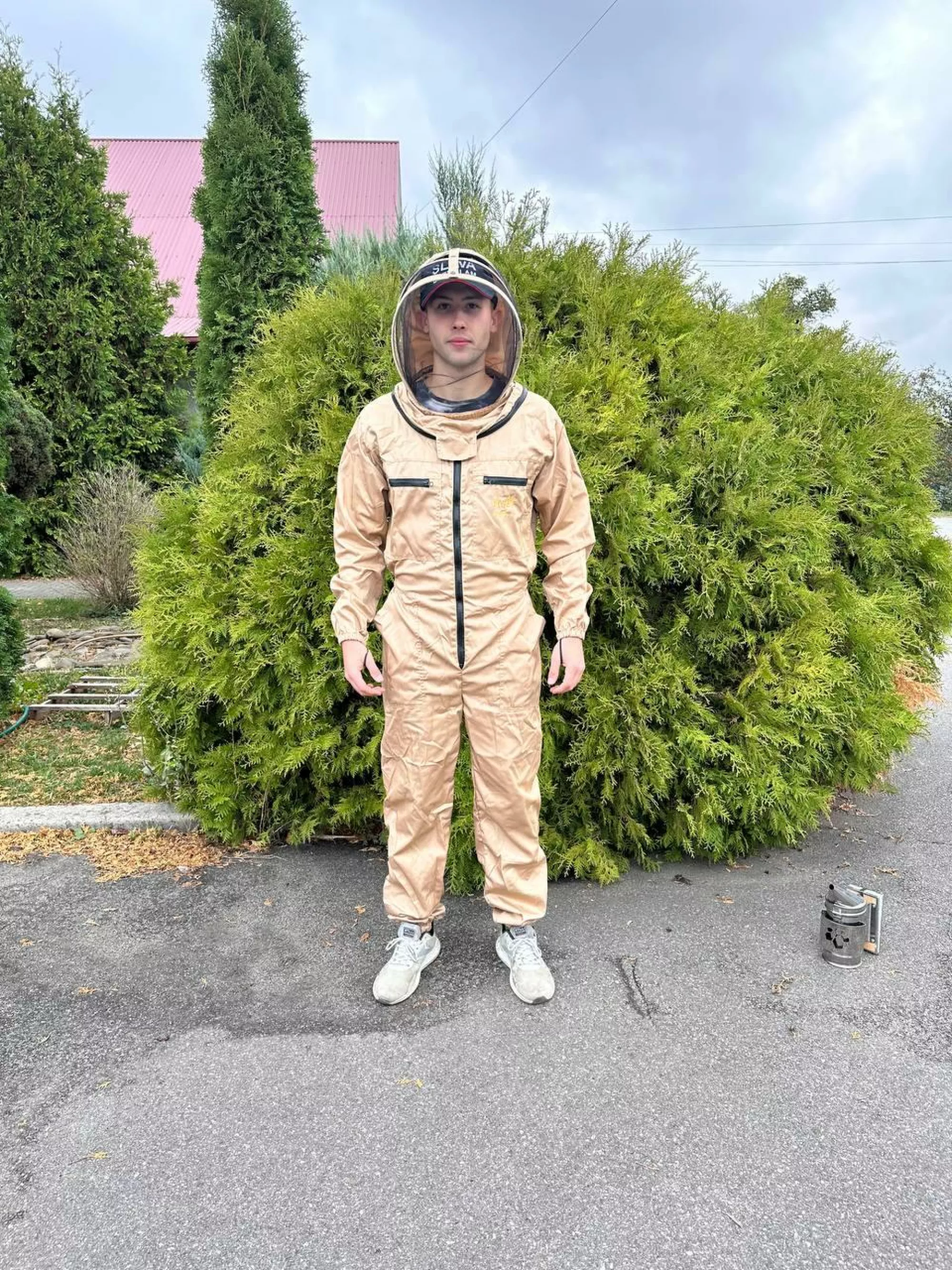 Комбінезон бджоляра з маскою «Євро» коттон