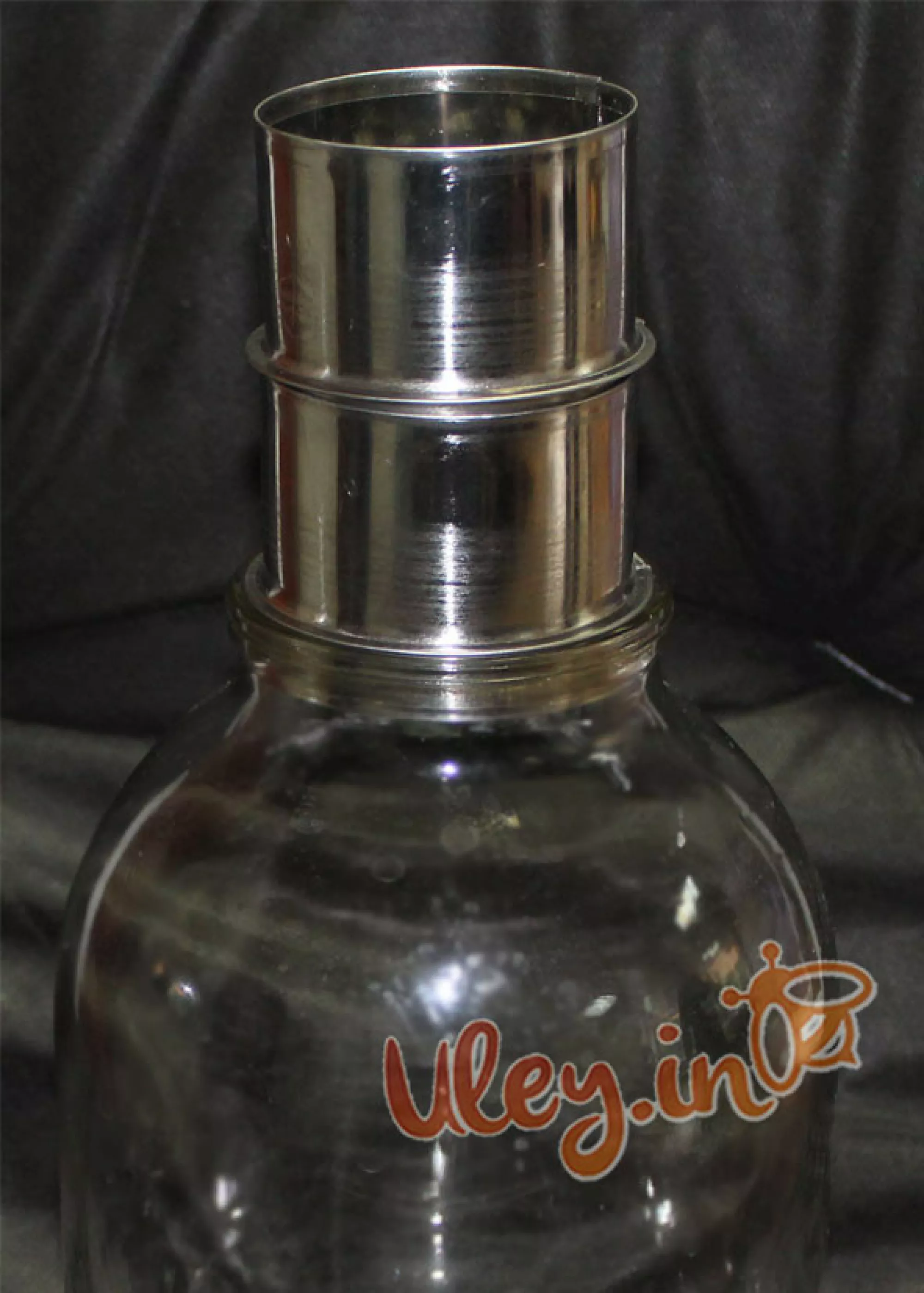 Фільтр на скляну банку, нержавіючий D-70 мм