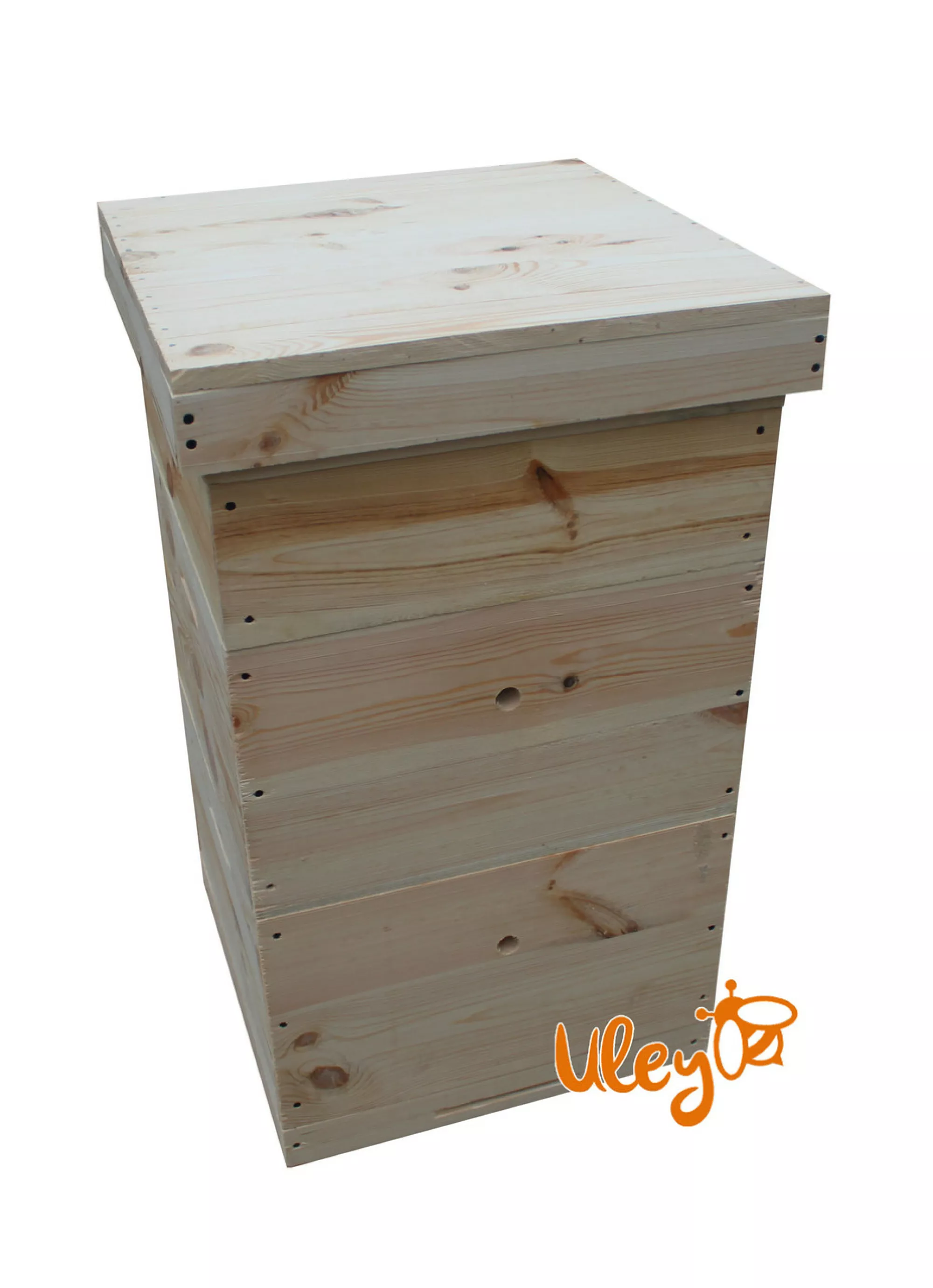 Вулик Багатокорпусний під рамку типу «Дадан 300 мм» з магазином (2 корпуси+магазин, на 12 рамок)