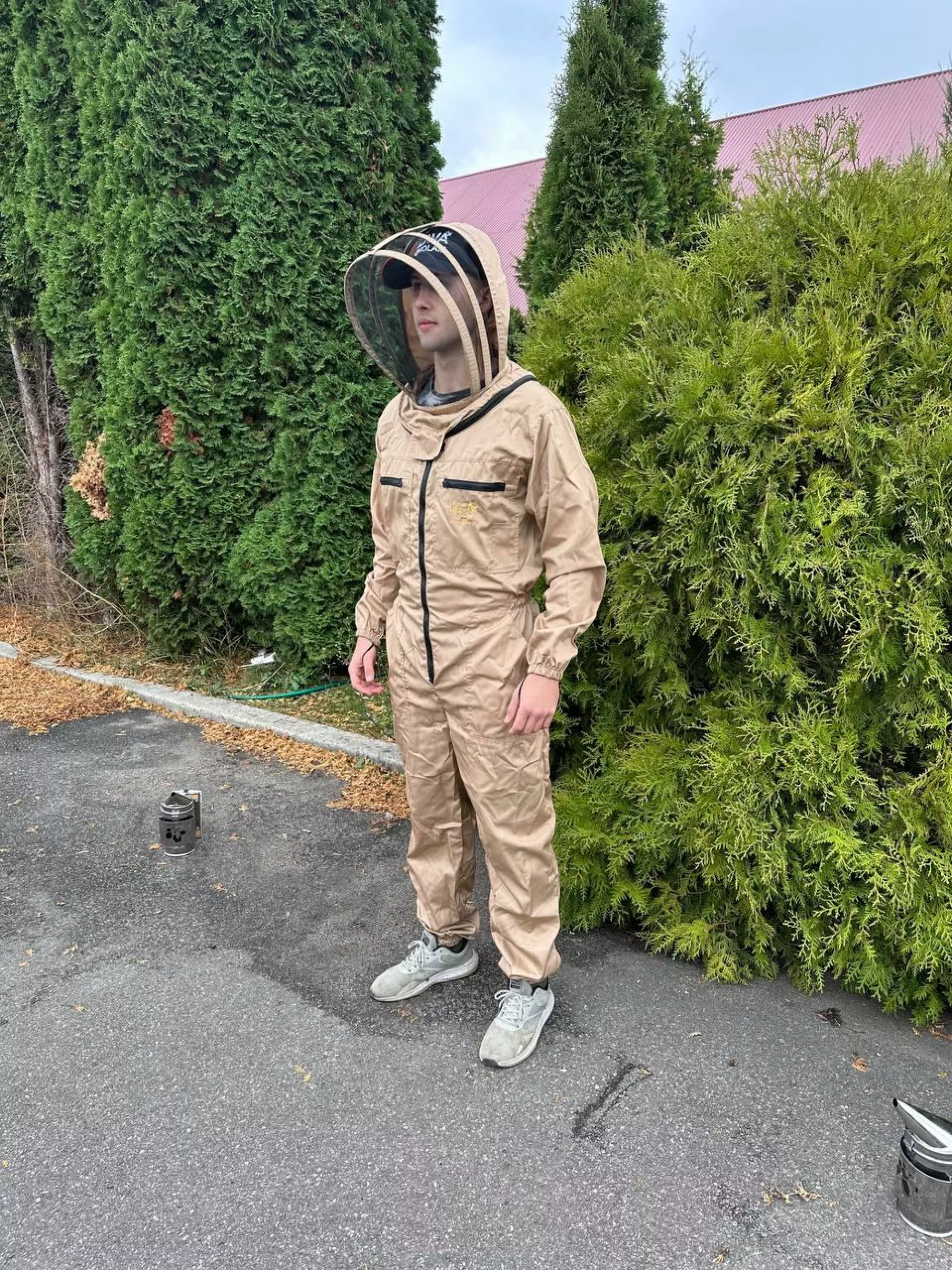 Комбінезон бджоляра з маскою «Євро» коттон