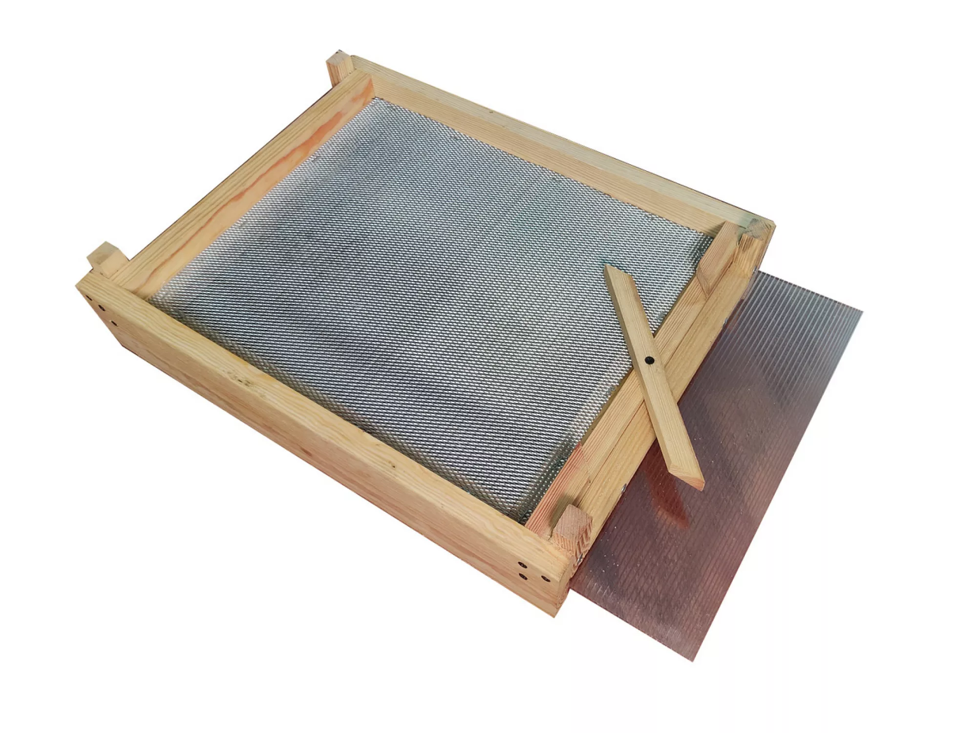 Вулик рогатий багатокорпусний, на 10 рамок, проварений у харчовому парафіні, на рамку 145