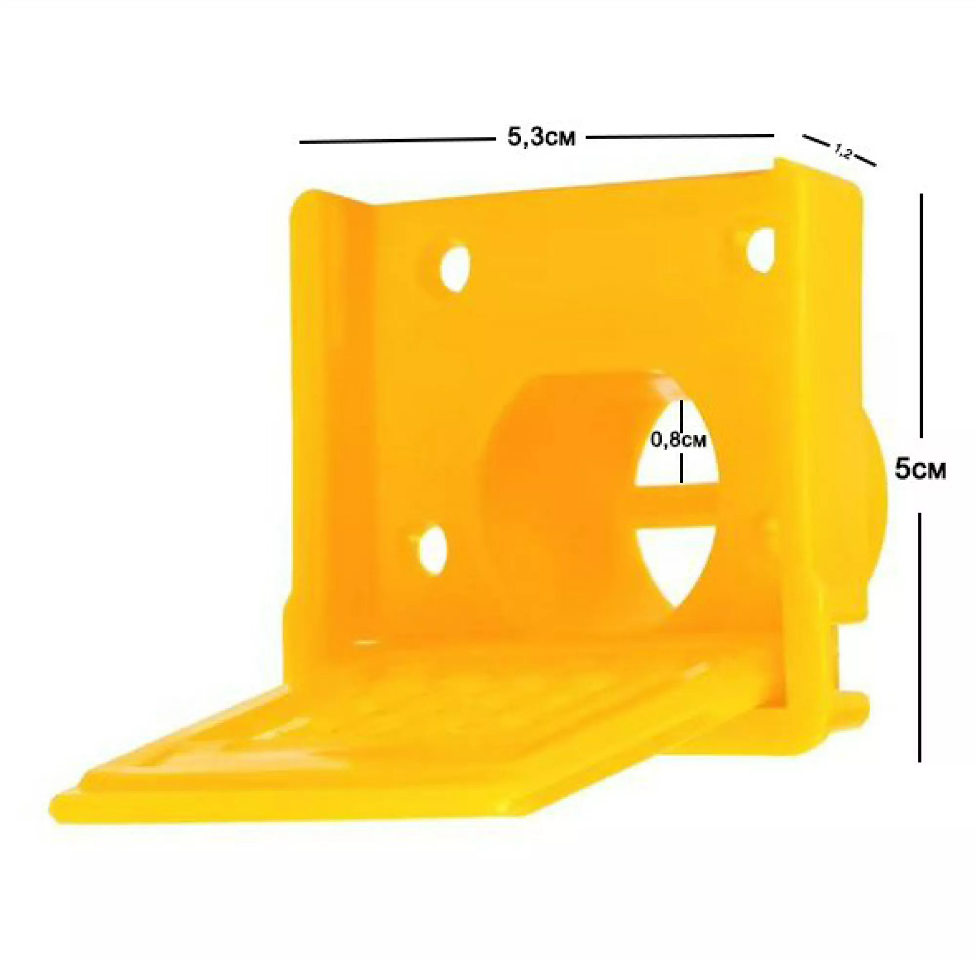 Льотковий загороджувач пластиковий з приліткою