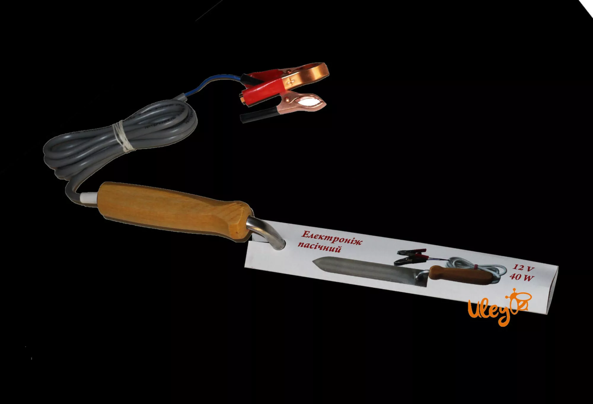 Ніж пасічний з електропідігрівом з Нержавіючої сталі "Гуслия"