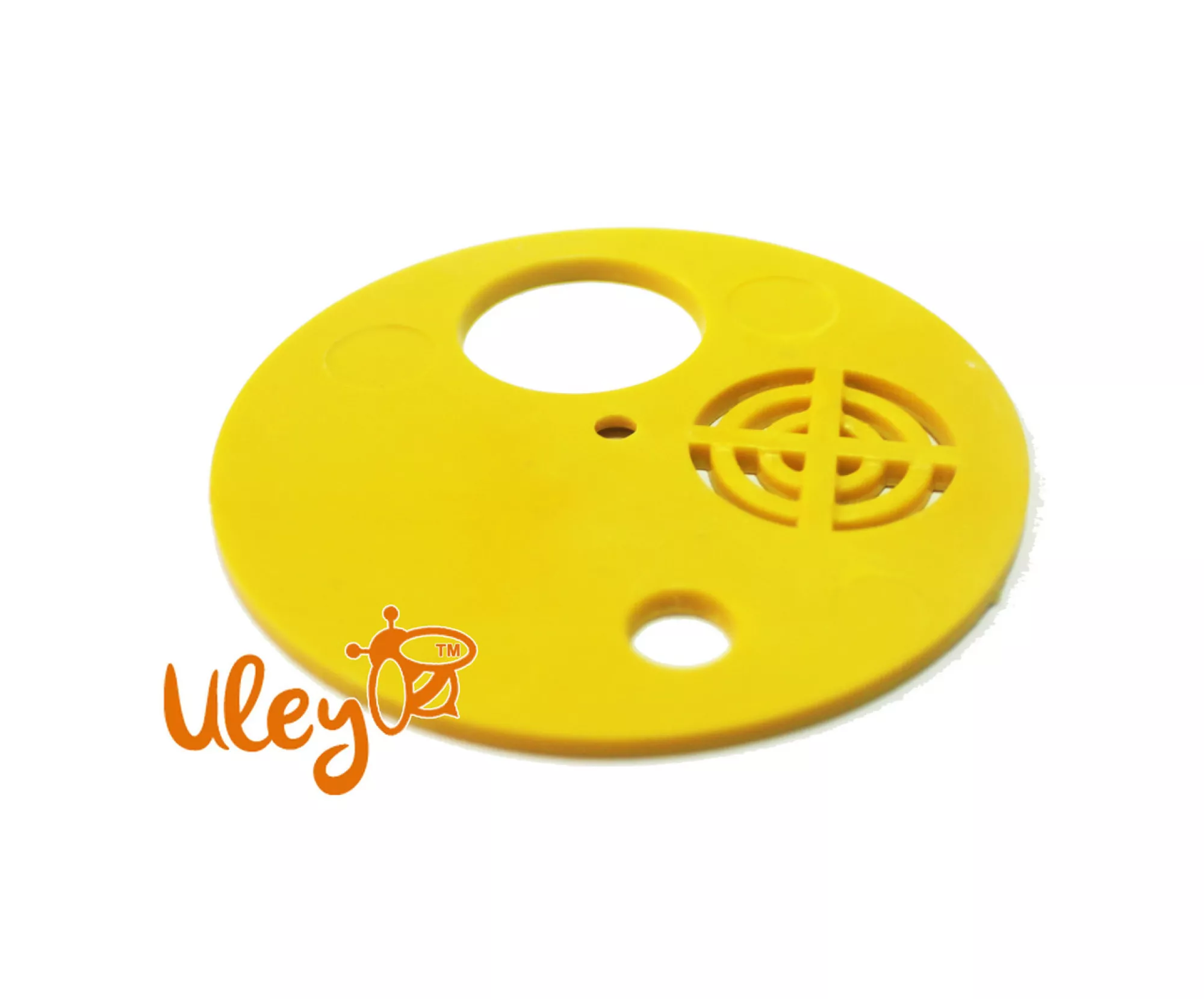 Летковий загороджувач круглий пластмасовий Ø 80 БЕЗ РУЧКИ