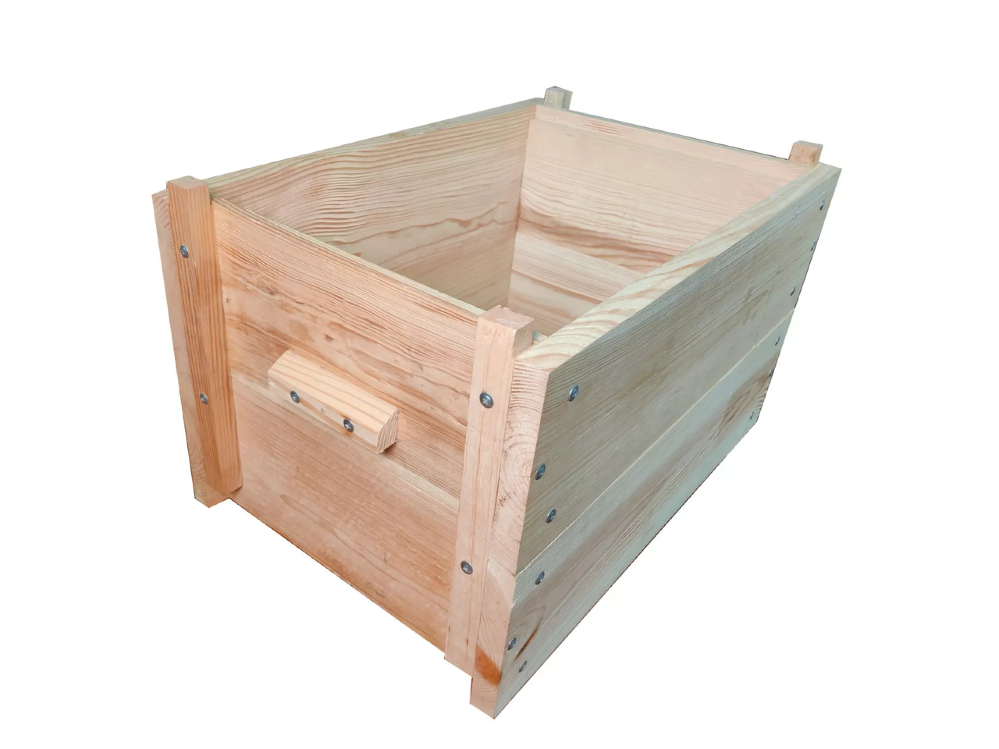 Вулик рогатий багатокорпусний, на 9 рамок, проварений у харчовому парафіні, гніздо на рамку 300