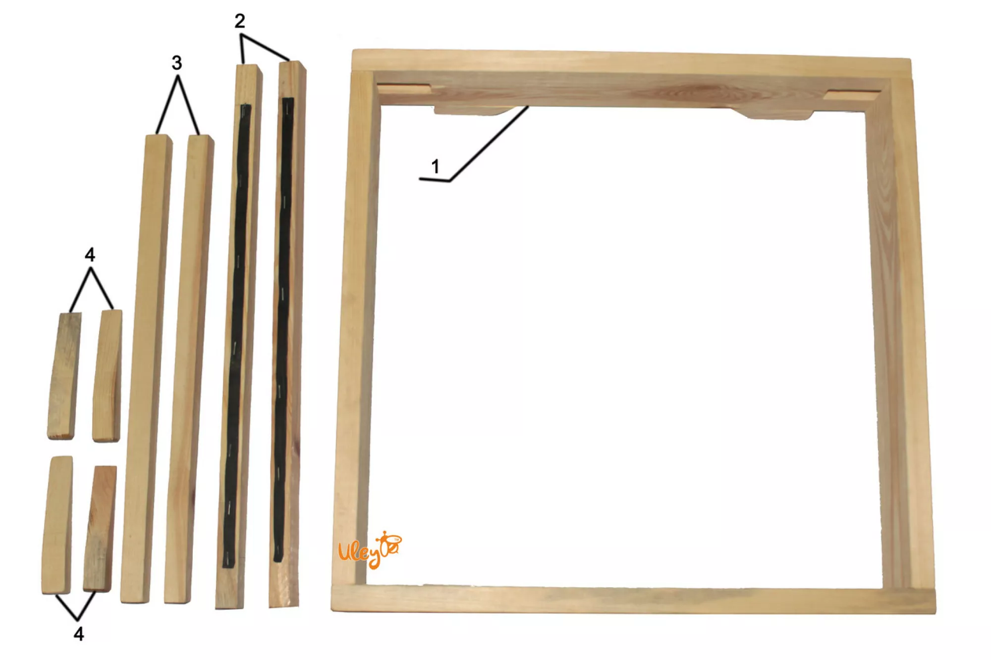 Кондуктор для збивання бджолиних рамок (на 10 рамок)