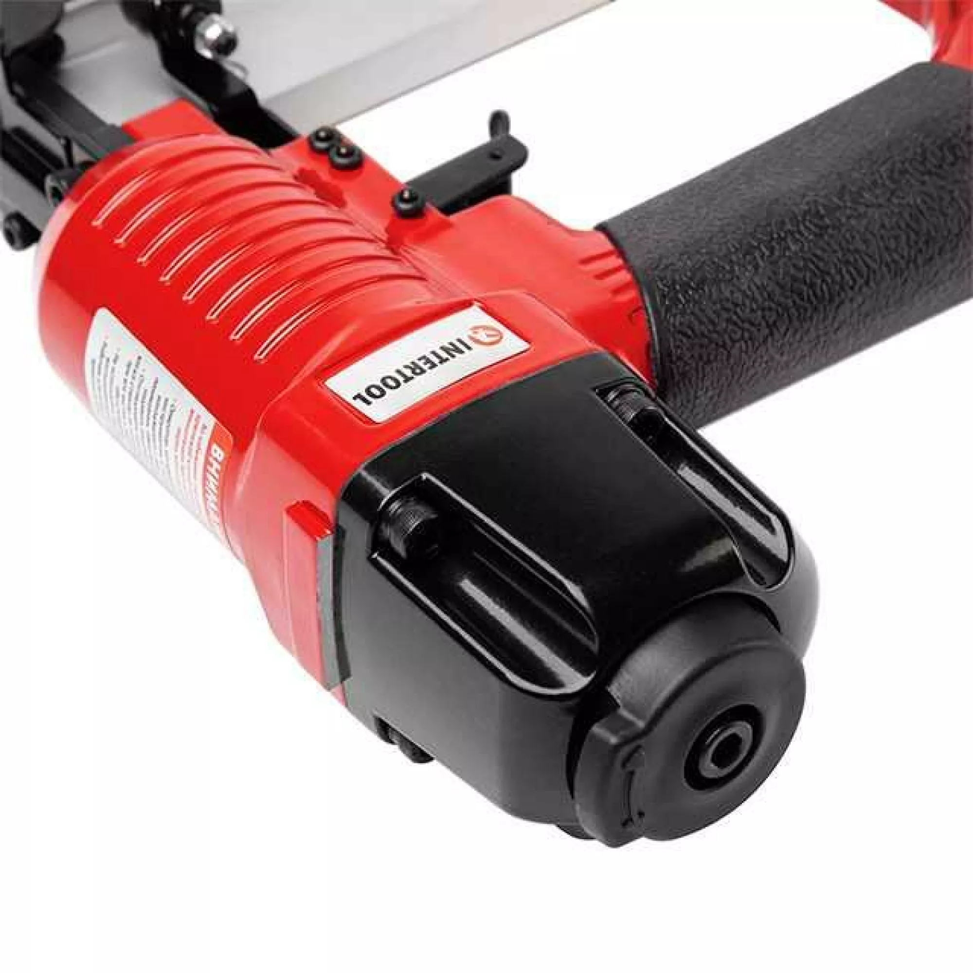 Степлер пневматичний комбінований під скобу та цвяхи INTERTOOL PT-1612