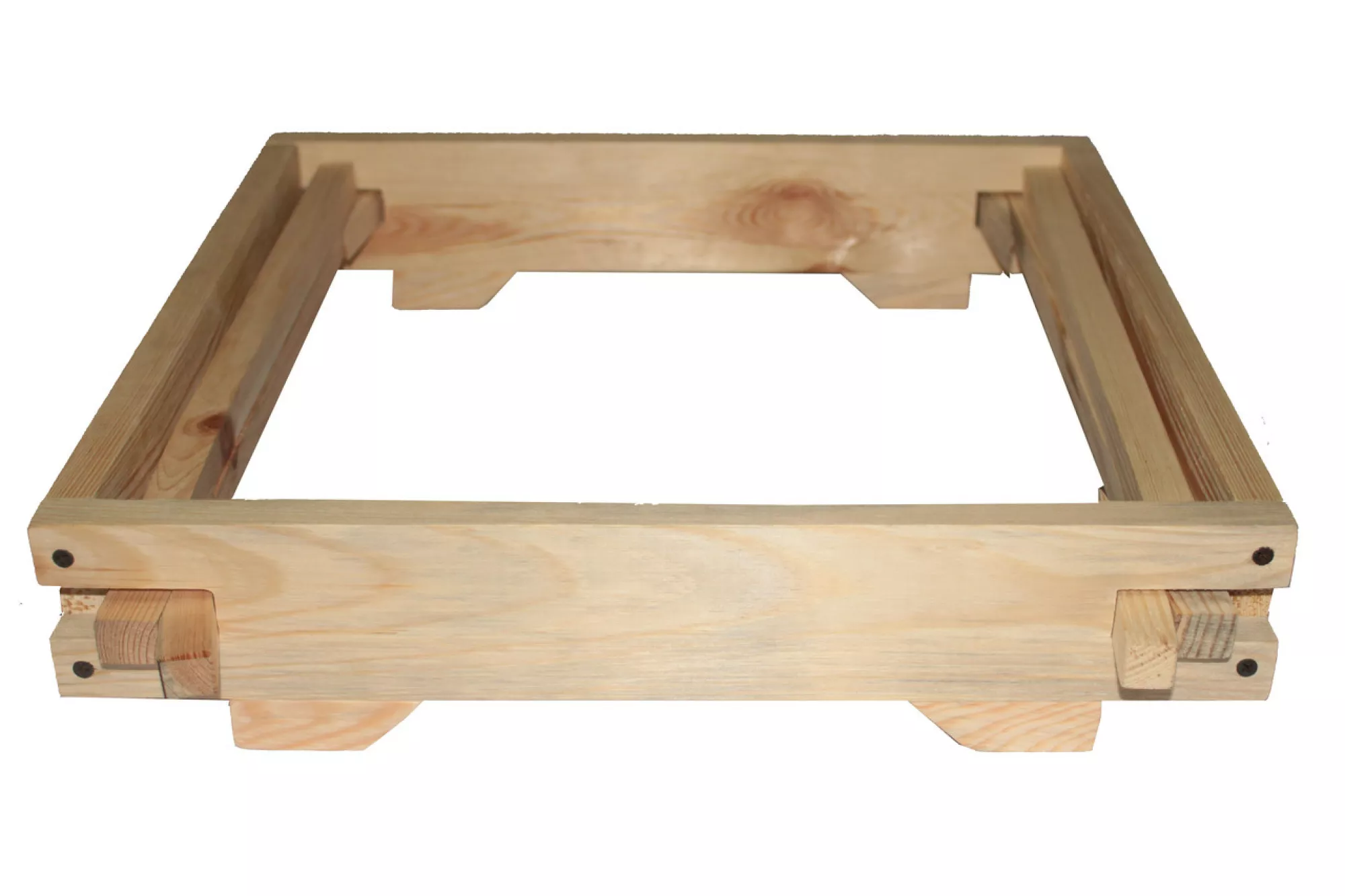 Комплект для збирання бджолиних рамок (дирокол, кондуктор, пристрій для натяжки дроту)