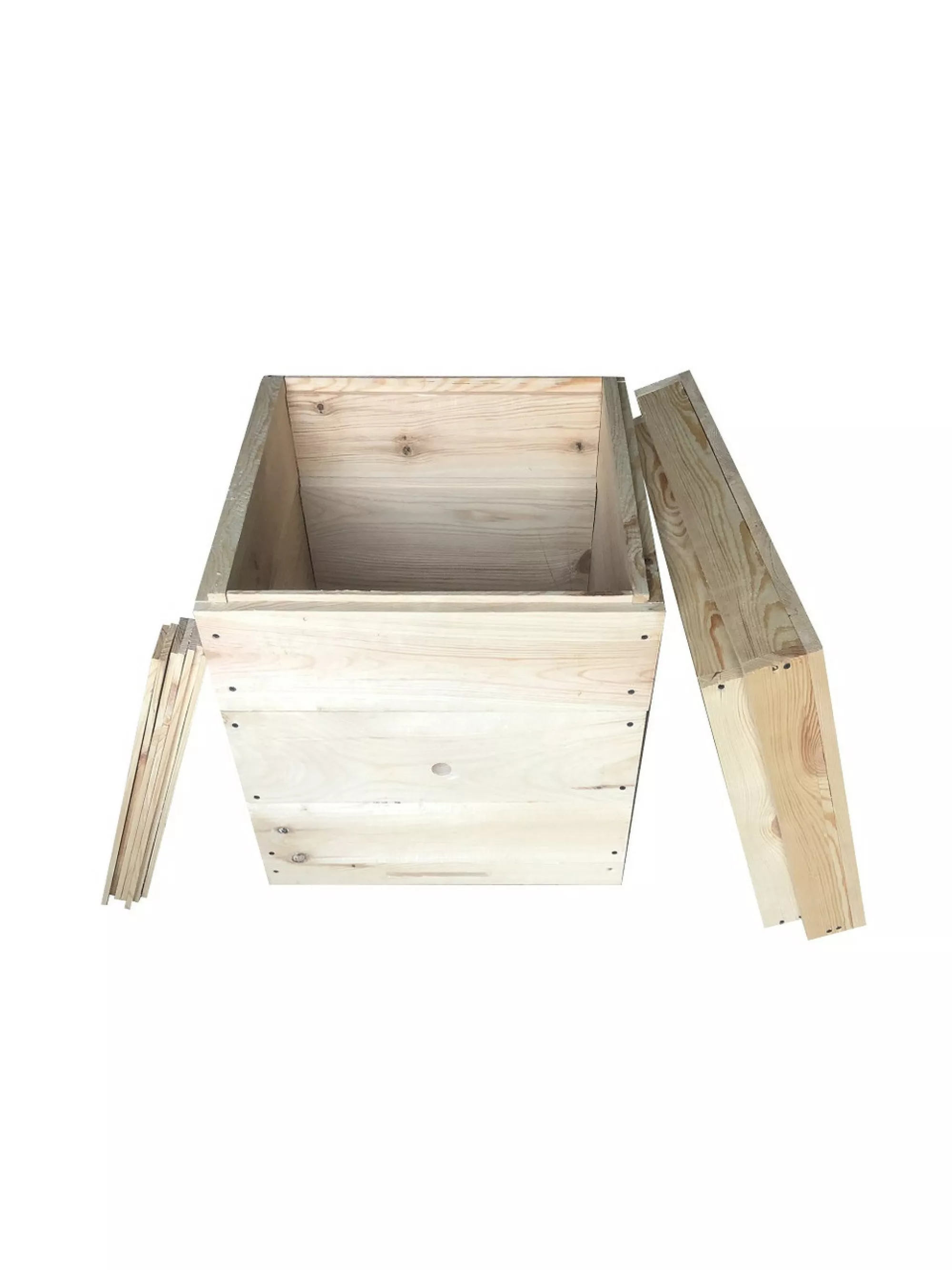 Вулик Багатокорпусний під рамку типу «Дадан 300 мм» (1 корпус, 1 магазин, на 12 рамок)